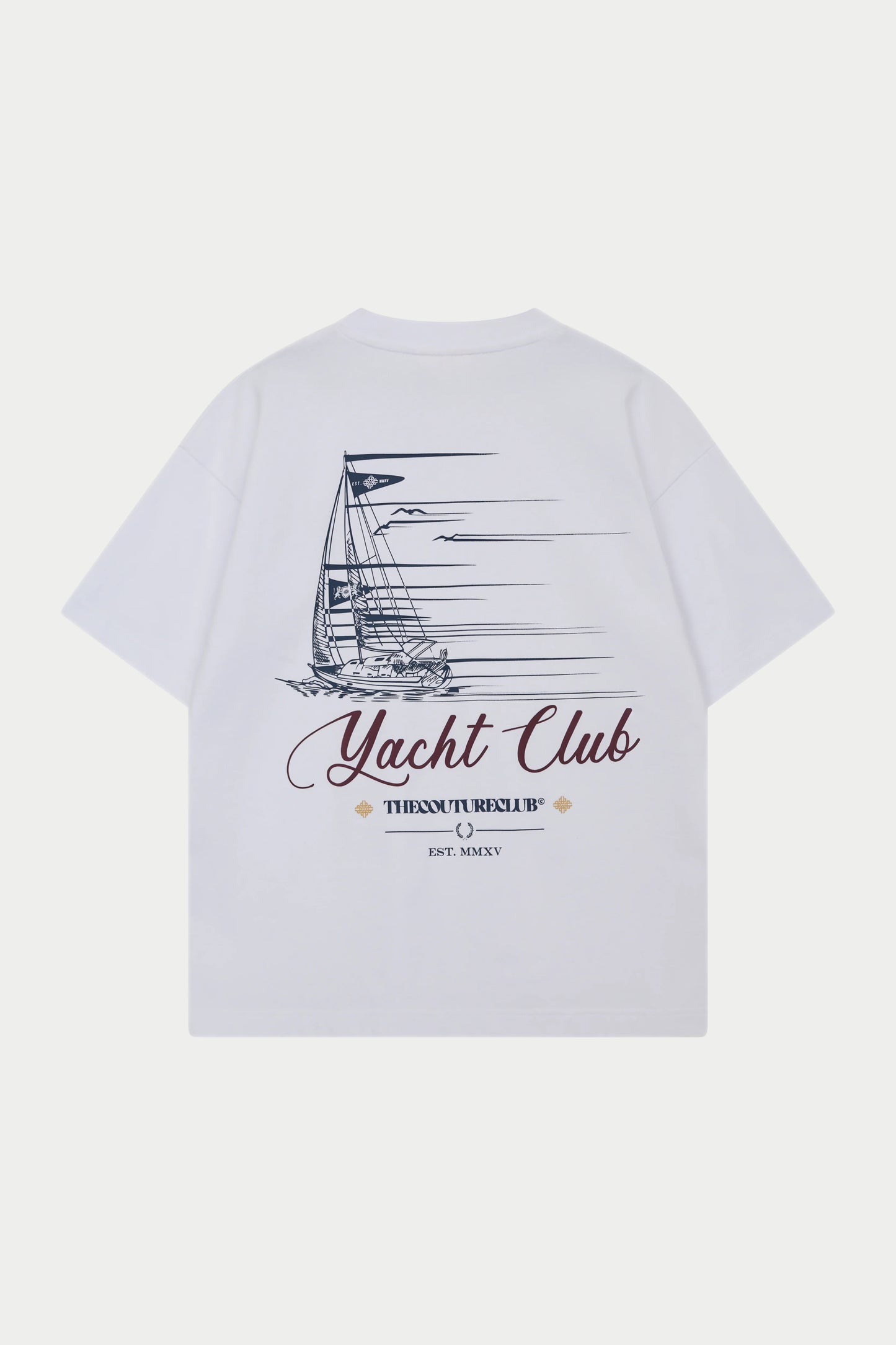 YACHT CLUB GRAPHIC T-SHIRT WHITE