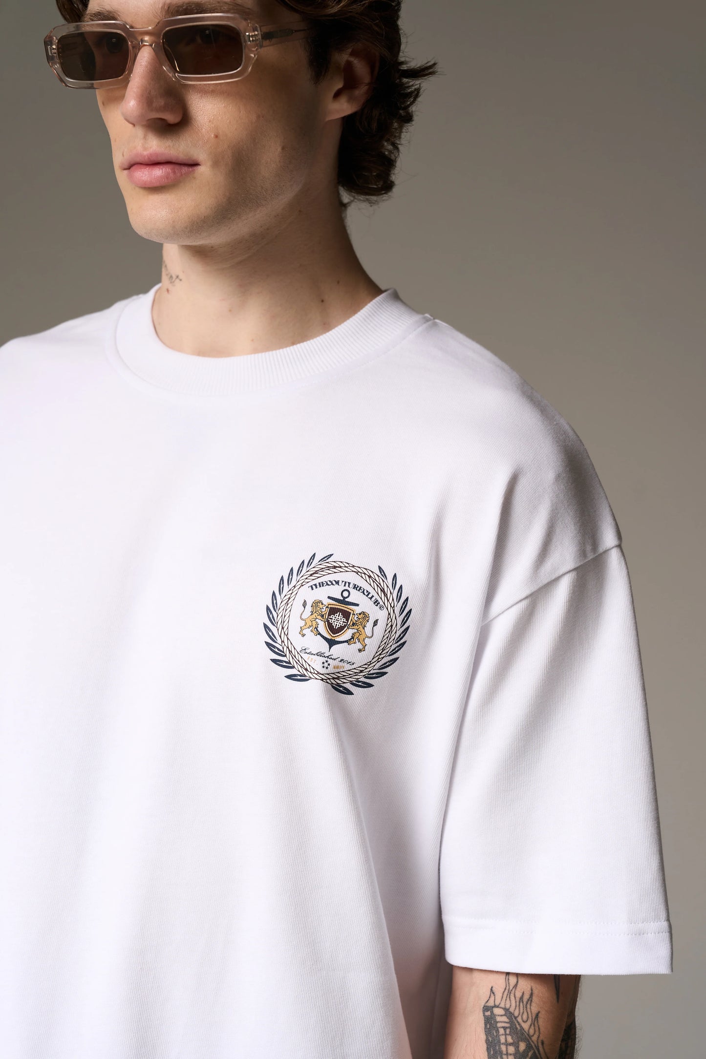 YACHT CLUB GRAPHIC T-SHIRT WHITE