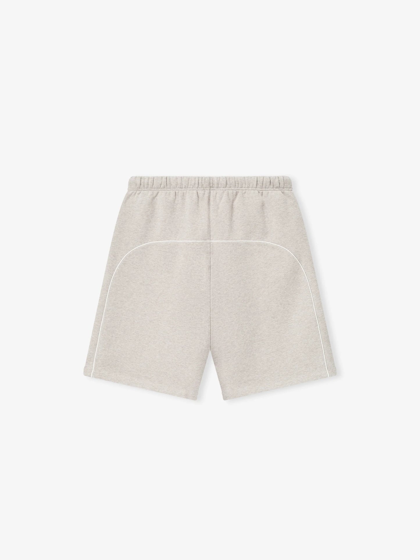 RELAXED FLEECE SWEATSHORT WITH PIPING