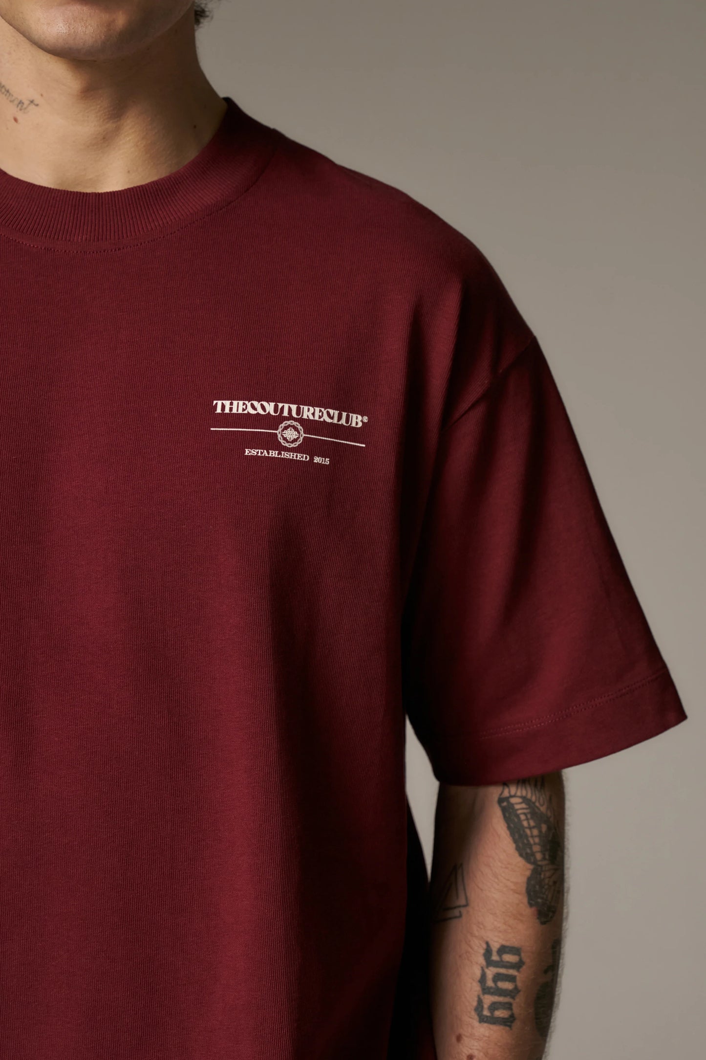 ENDLESS SUMMER GRAPHIC T-SHIRT BURGUNDY