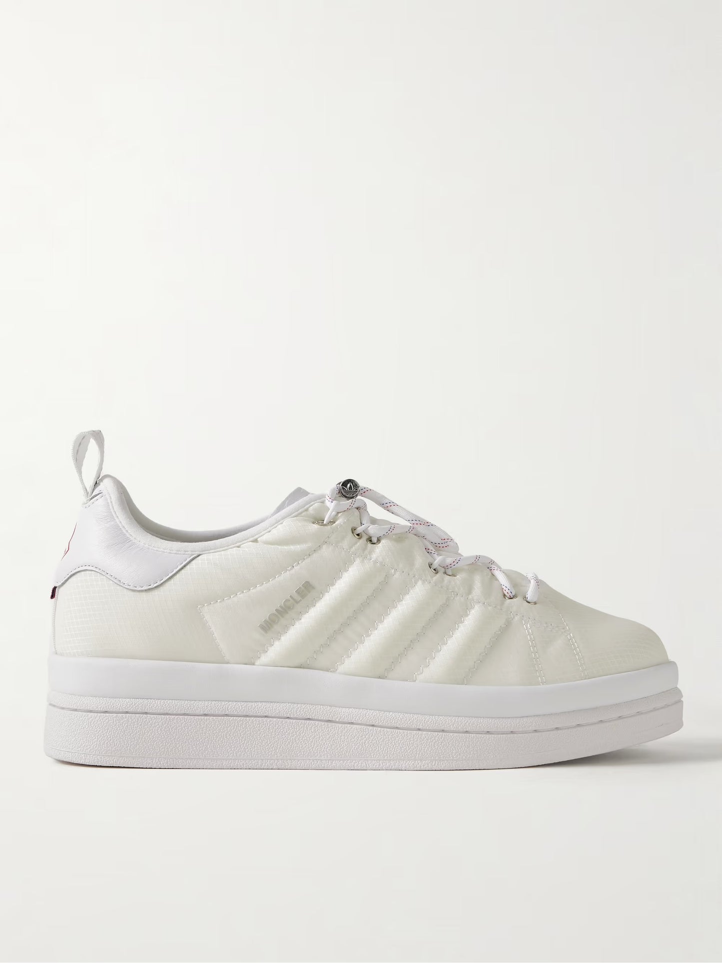 MONCLER GENIUS
+ adidas Originals Campus Leather-Trimmed Quilted GORE-TEX Sneakers