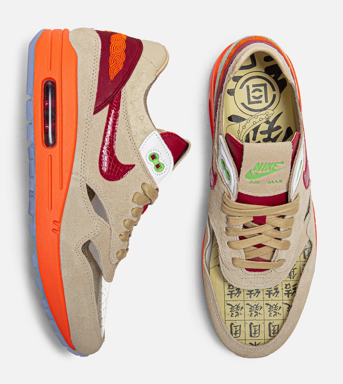 CLOT X NIKE AIR MAX 1 “KISS OF DEATH”