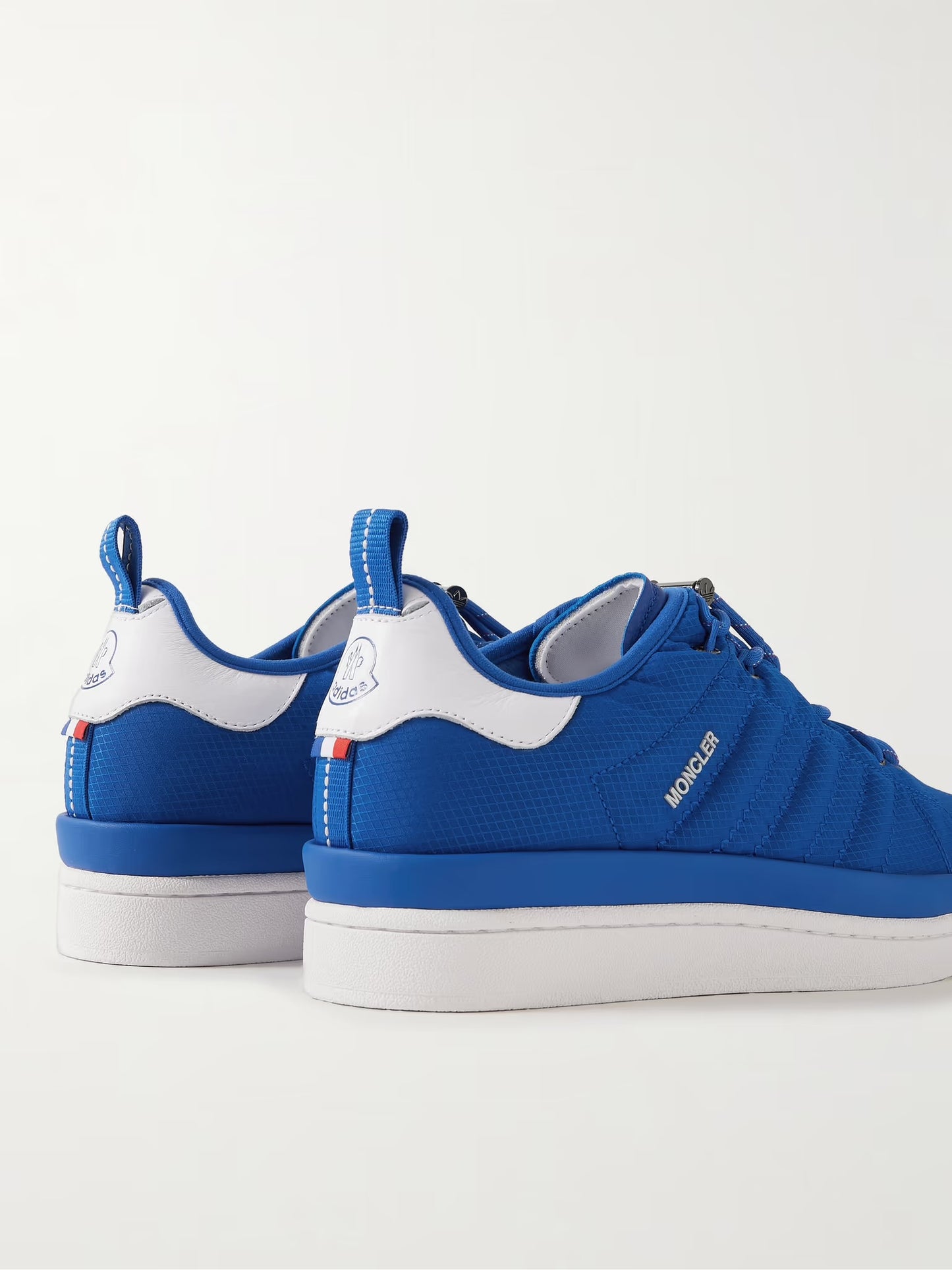 MONCLER GENIUS + adidas Originals Campus Leather-Trimmed Quilted GORE-TEX Sneakers