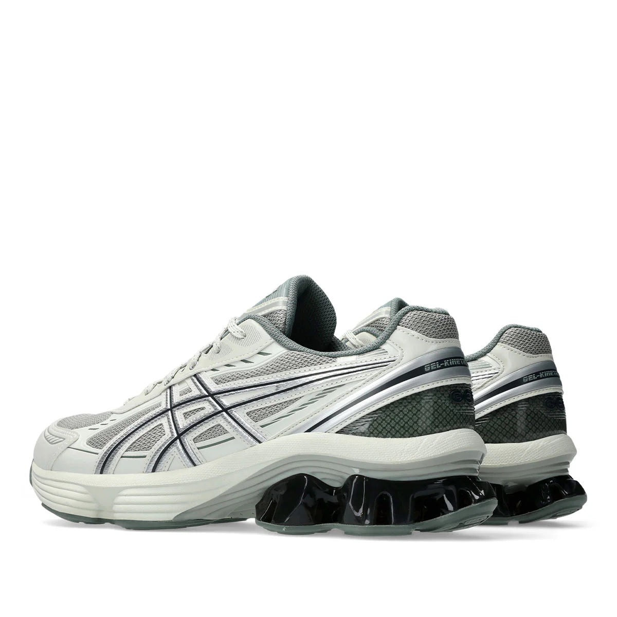 ASICS GEL KINETIC FLUENT UNISEX SEAL GREY PURE SILVER