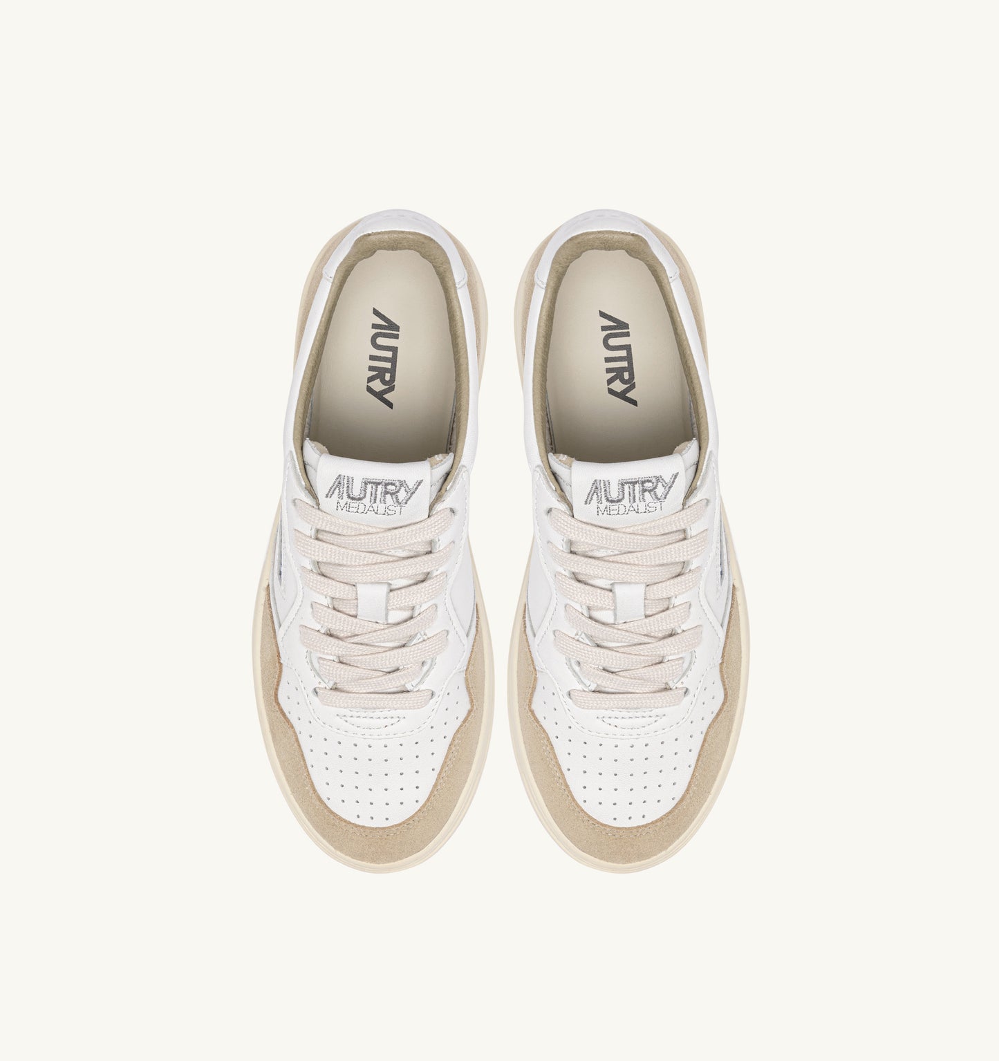 AUTRY MEDALIST LOW BEIGE