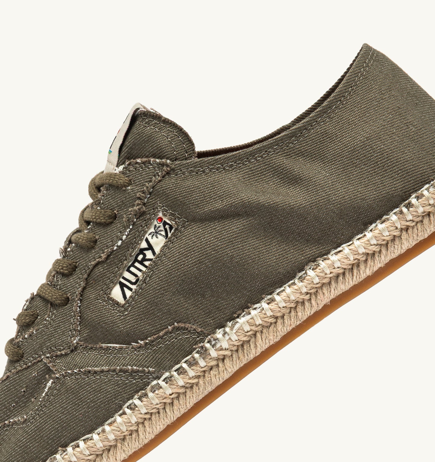 AUTRY SANDY ESPADRILLES IN MILITARY CANVAS