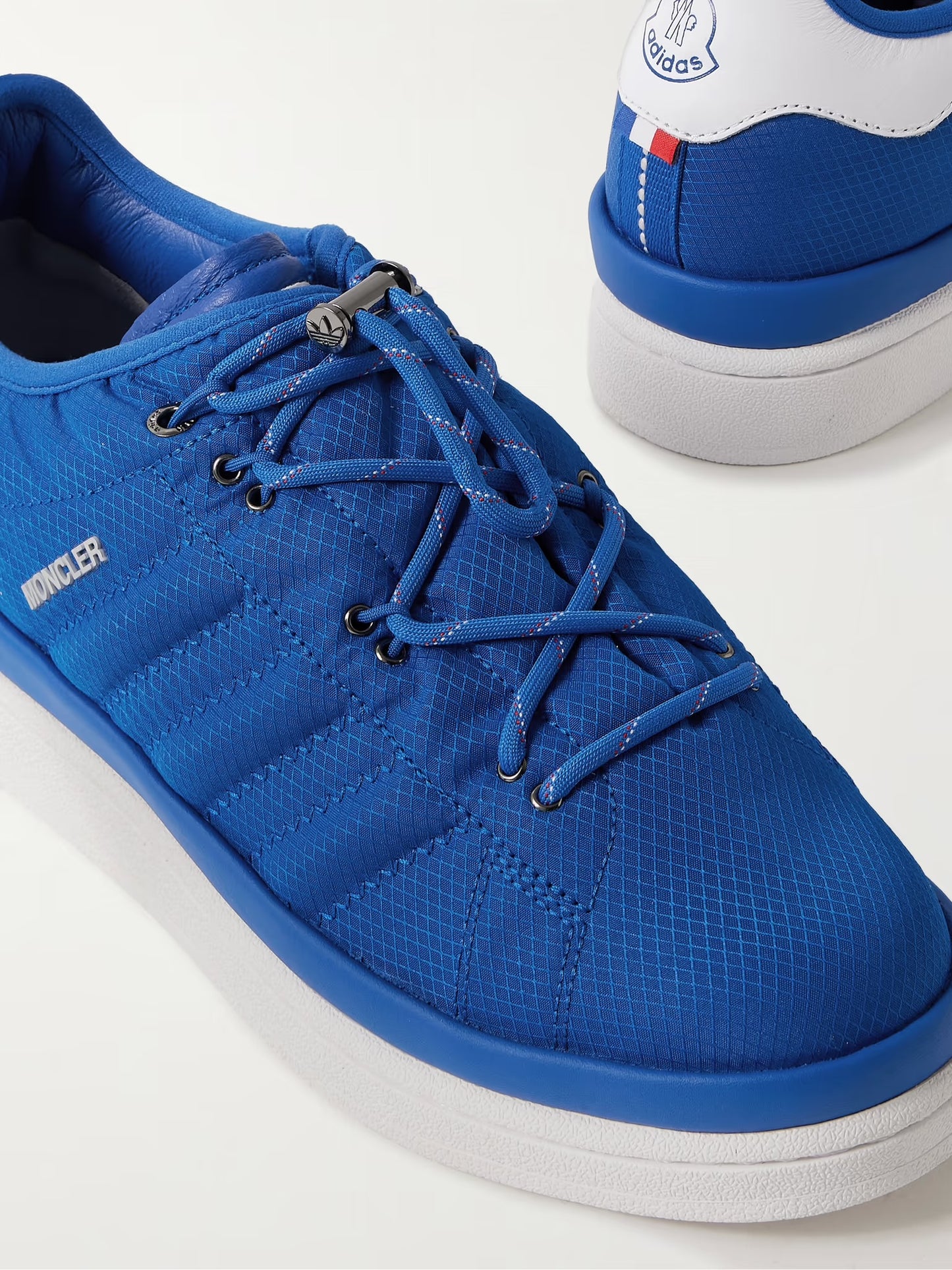 MONCLER GENIUS + adidas Originals Campus Leather-Trimmed Quilted GORE-TEX Sneakers