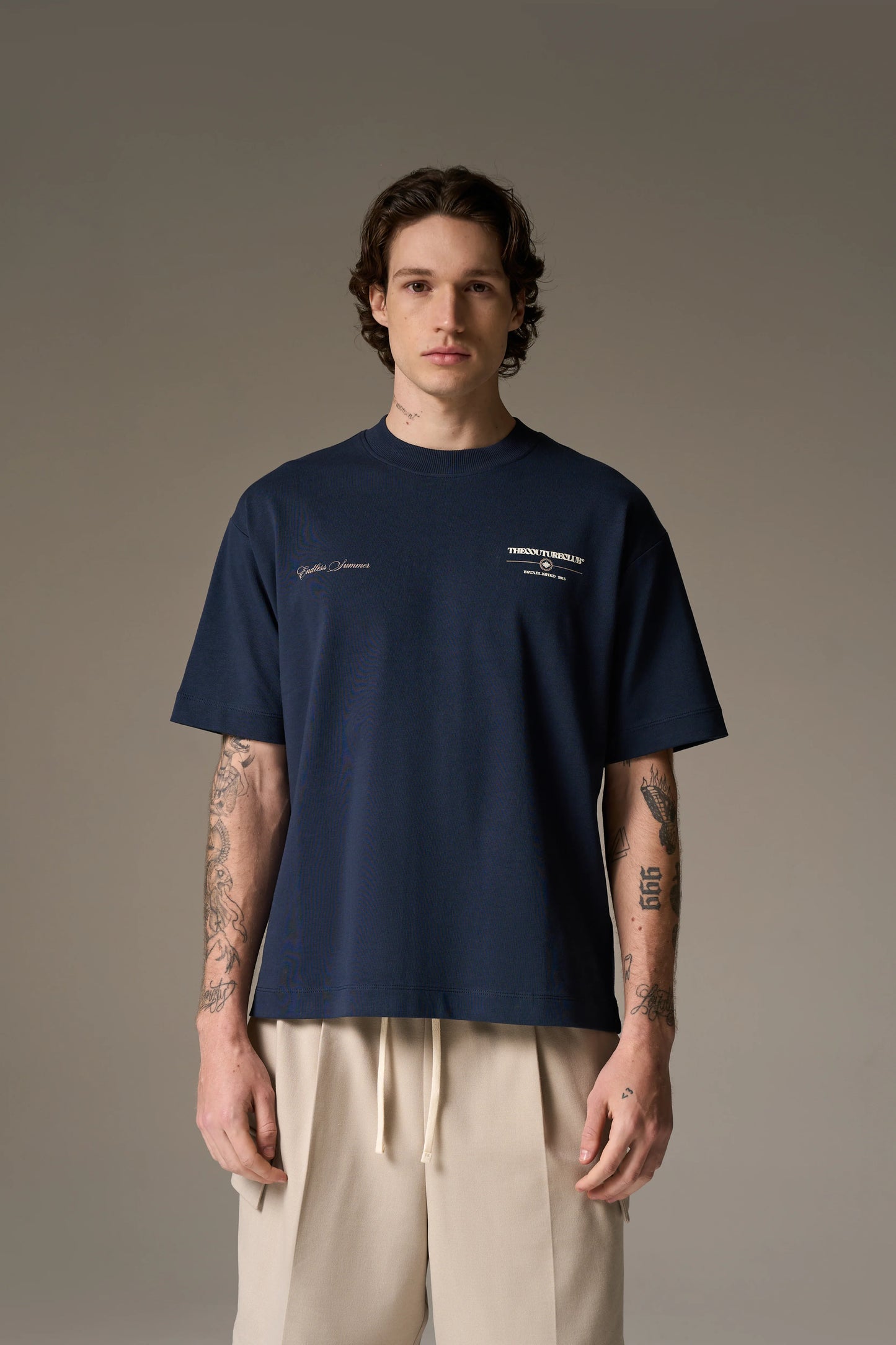 ENDLESS SUMMER GRAPHIC T-SHIRT NAVY