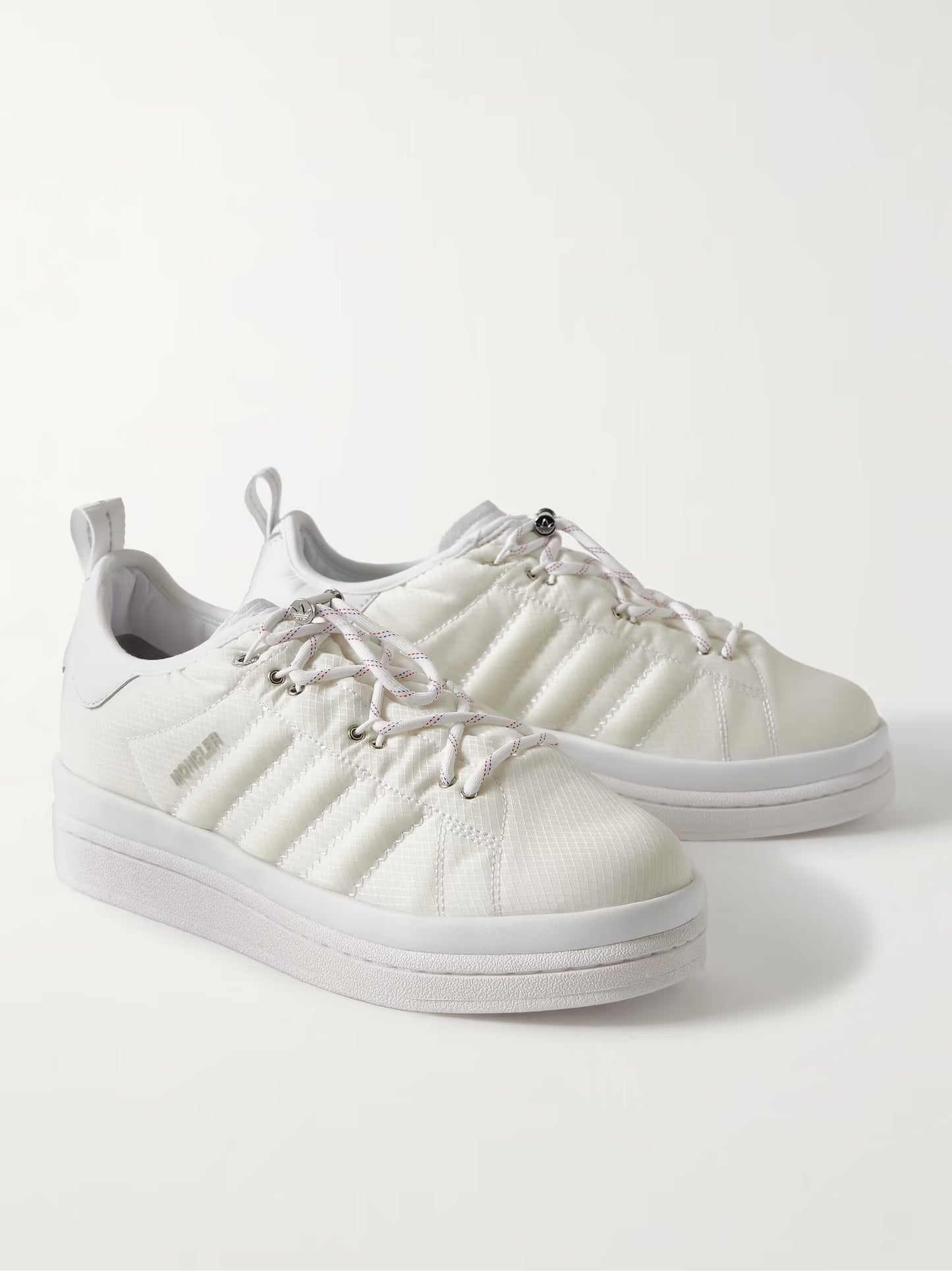 MONCLER GENIUS
+ adidas Originals Campus Leather-Trimmed Quilted GORE-TEX Sneakers