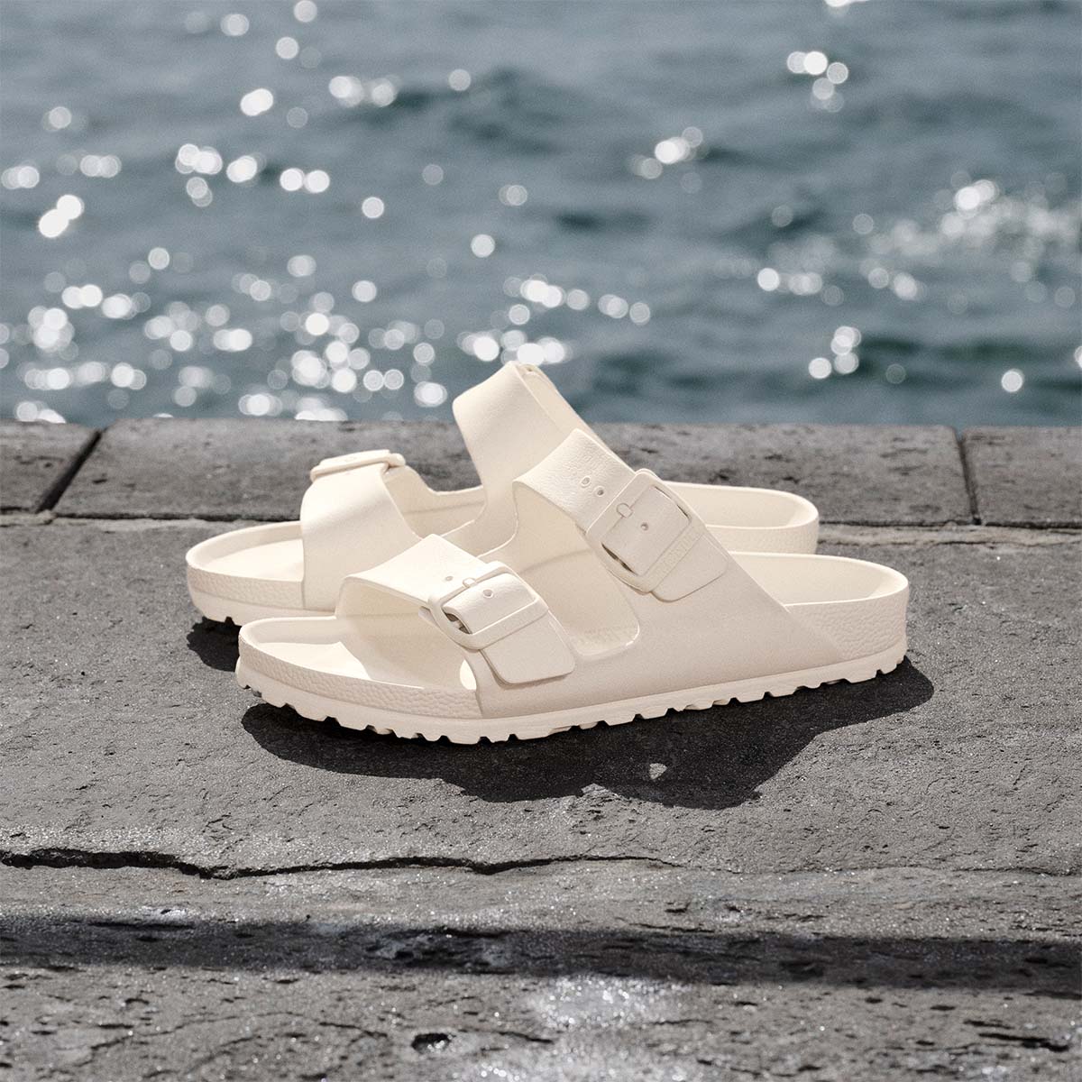 BIRKENSTOCK ARIZONA EVA EGGSHELL