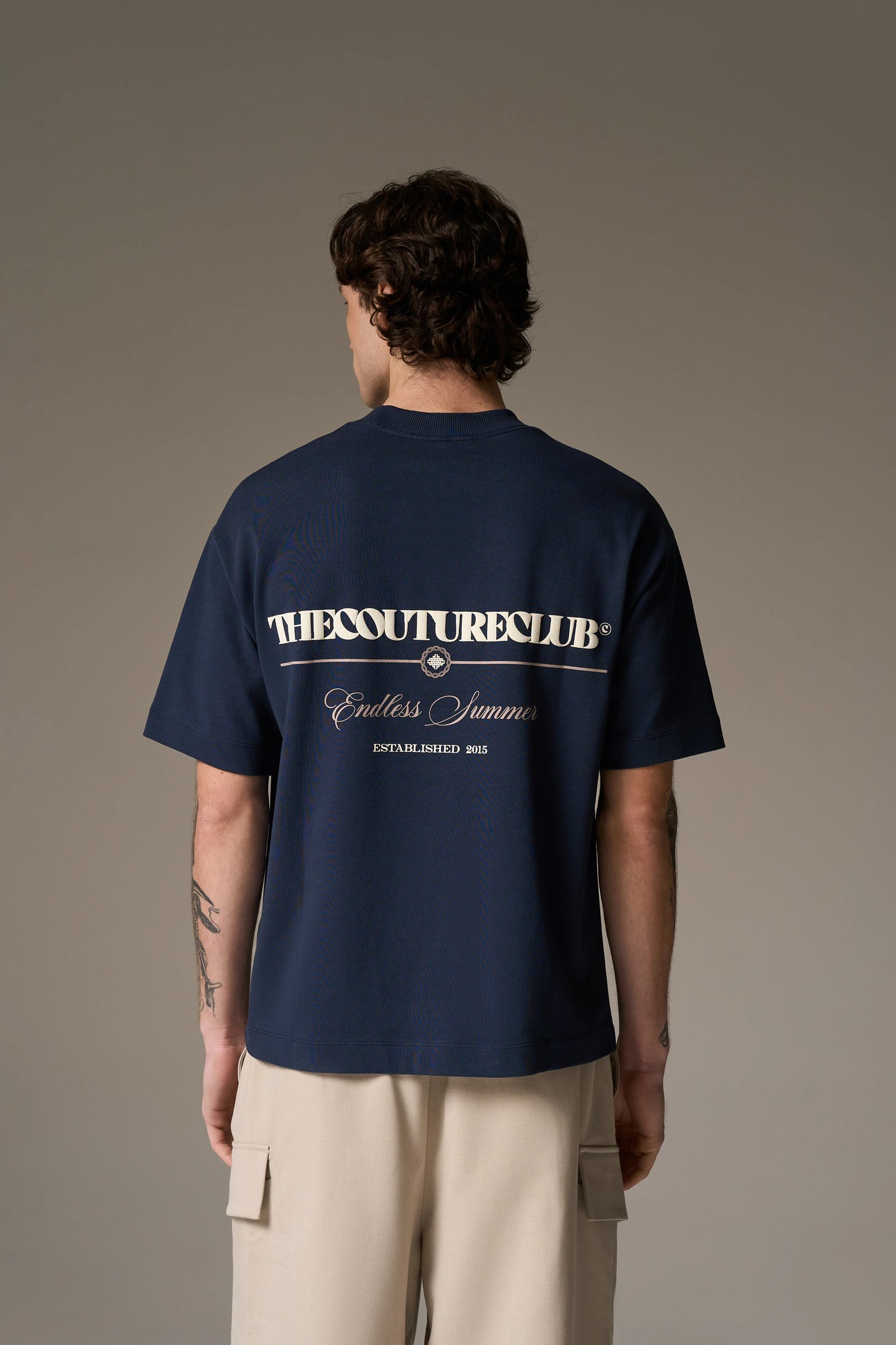 ENDLESS SUMMER GRAPHIC T-SHIRT NAVY