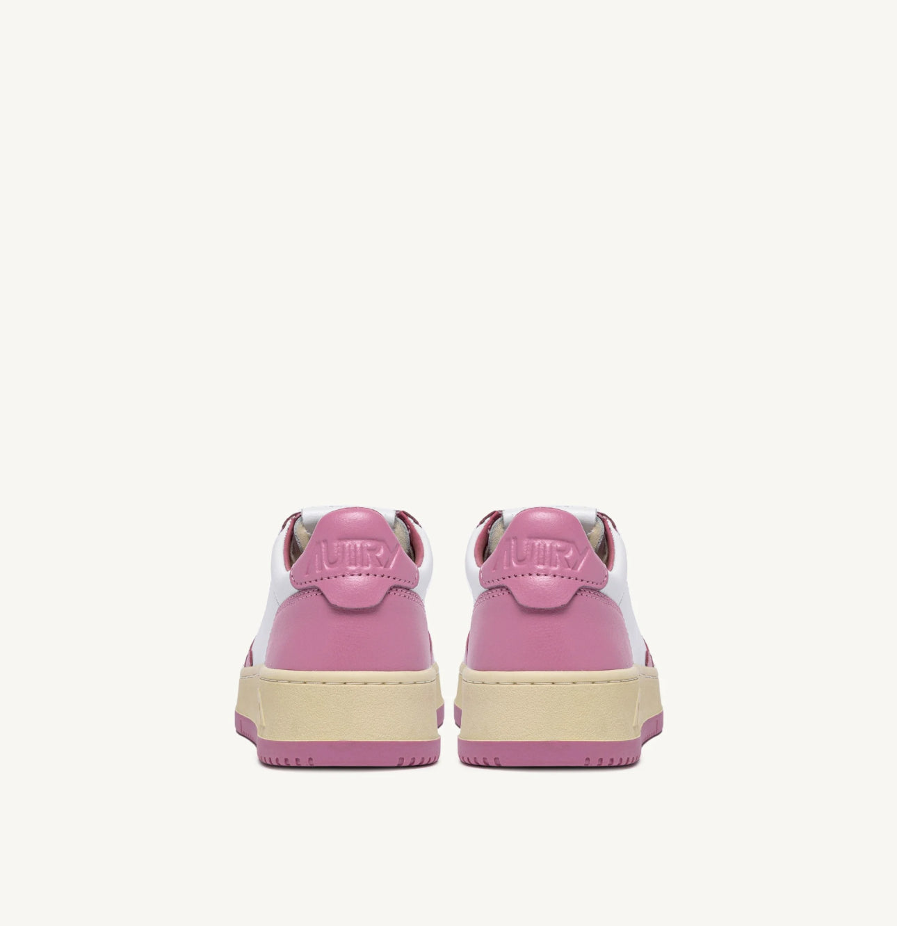 AUTRY SNEAKERS MEDALIST LOW SNEAKERS BICOLOR IN WHITE AND POLIGNAC LEATHER