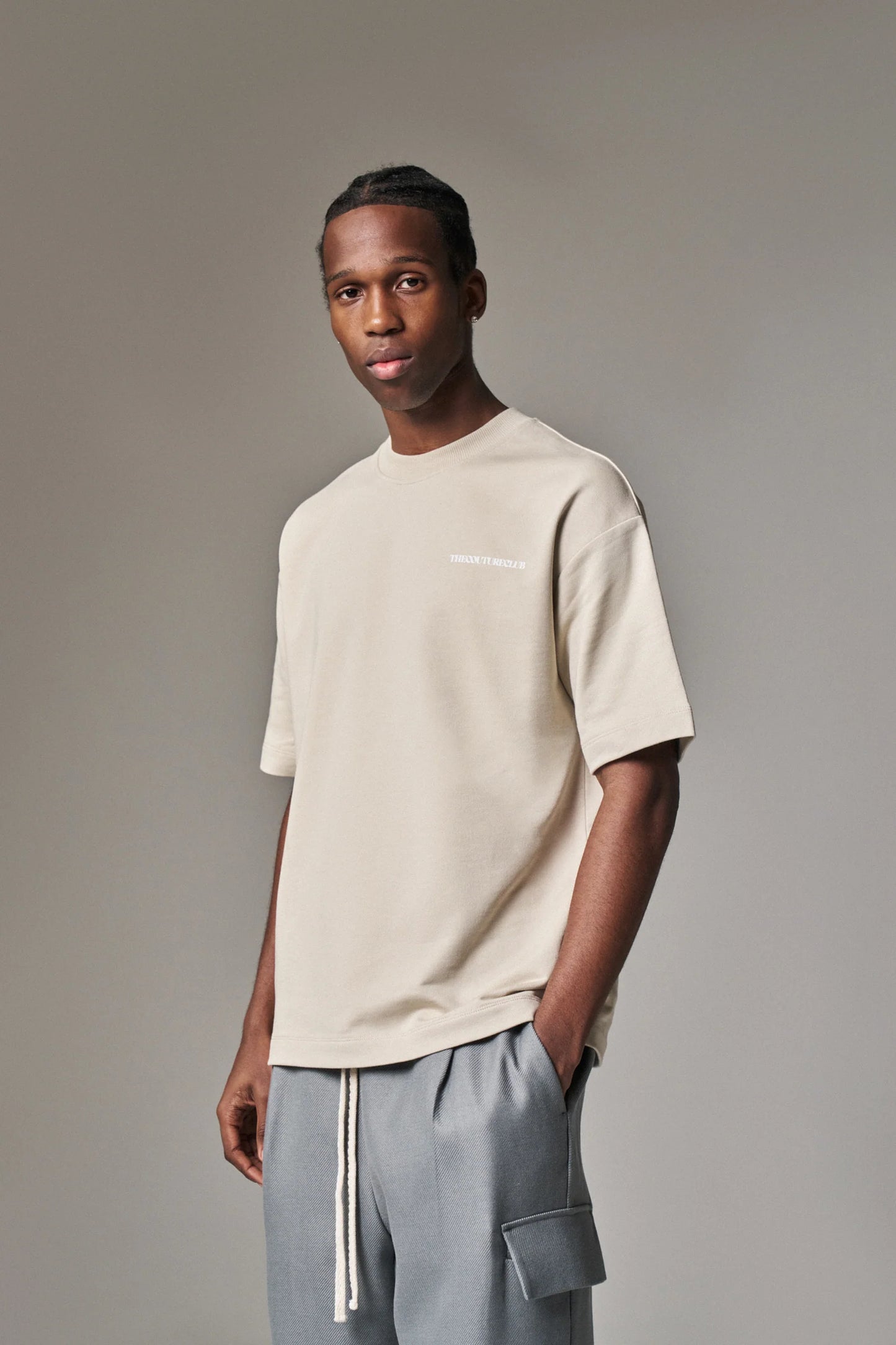 HEAVYWEIGHT COPYRIGHT T-SHIRT BEIGE