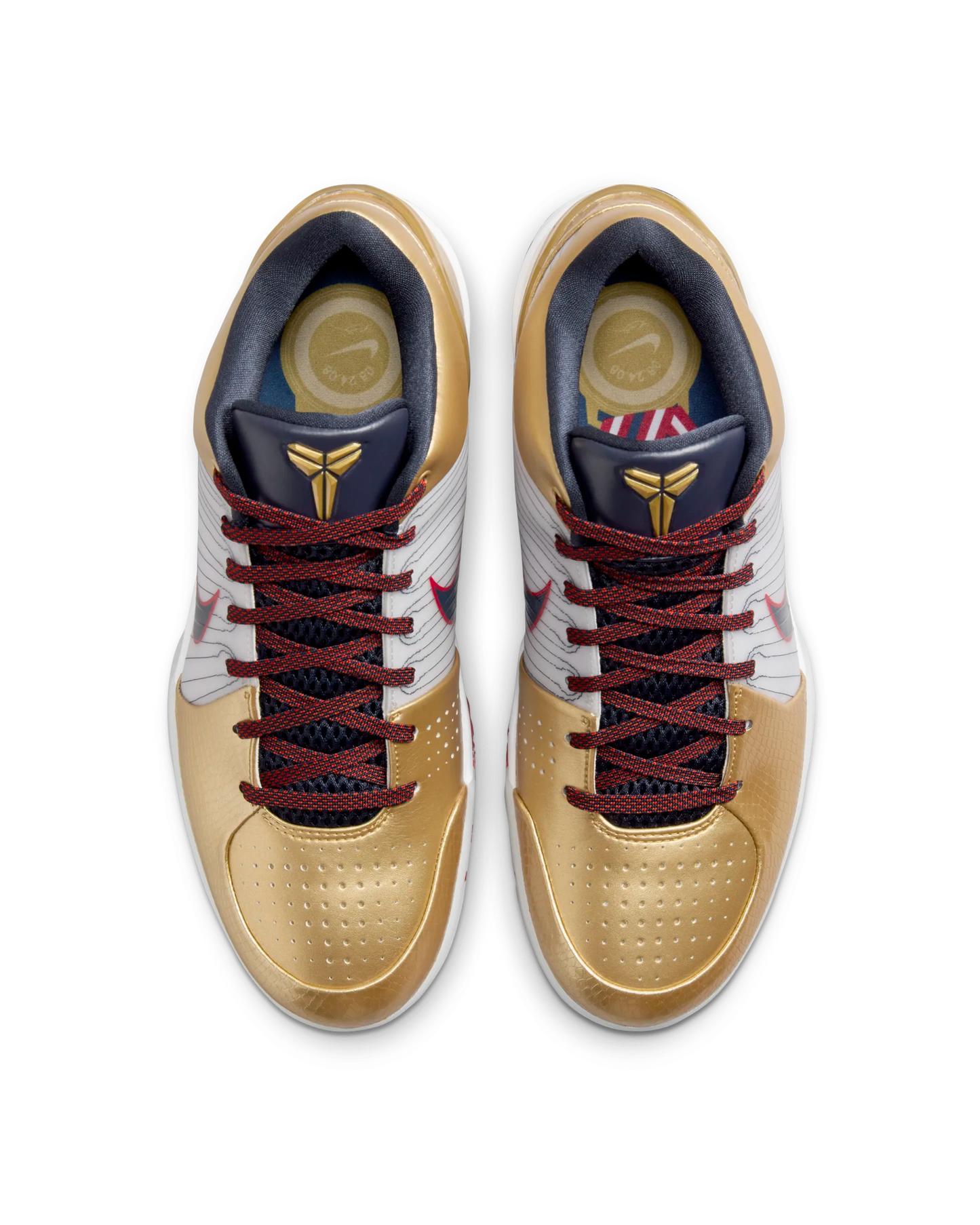 Kobe 4 Protro Metallic Gold and Dark Obsidian