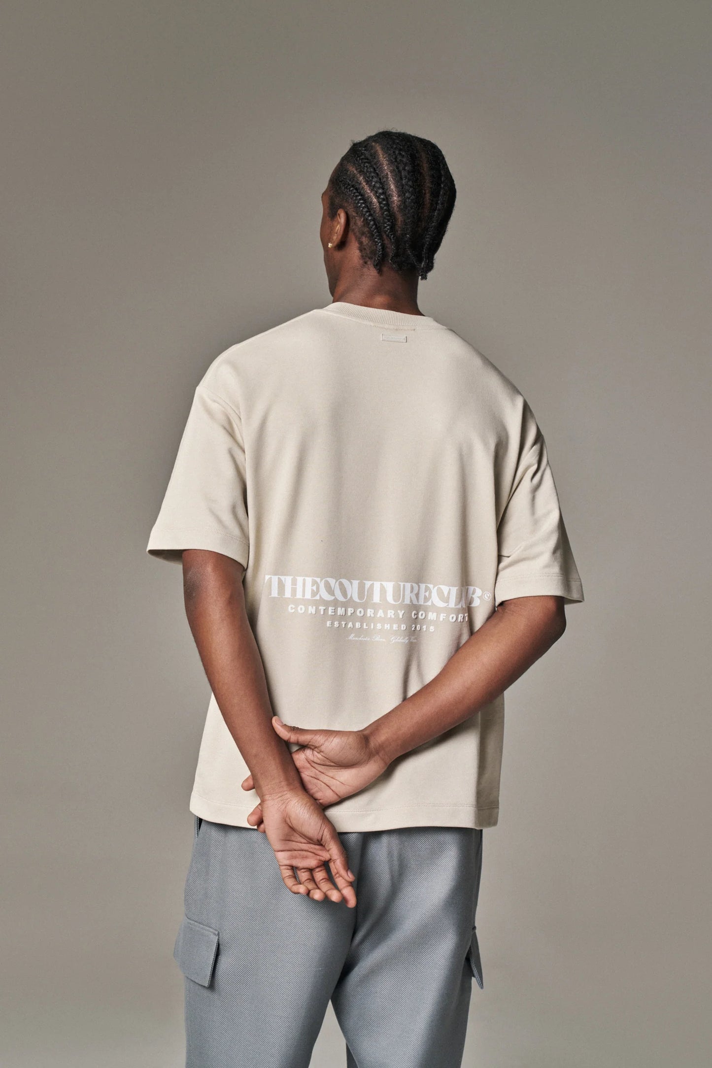 HEAVYWEIGHT COPYRIGHT T-SHIRT BEIGE