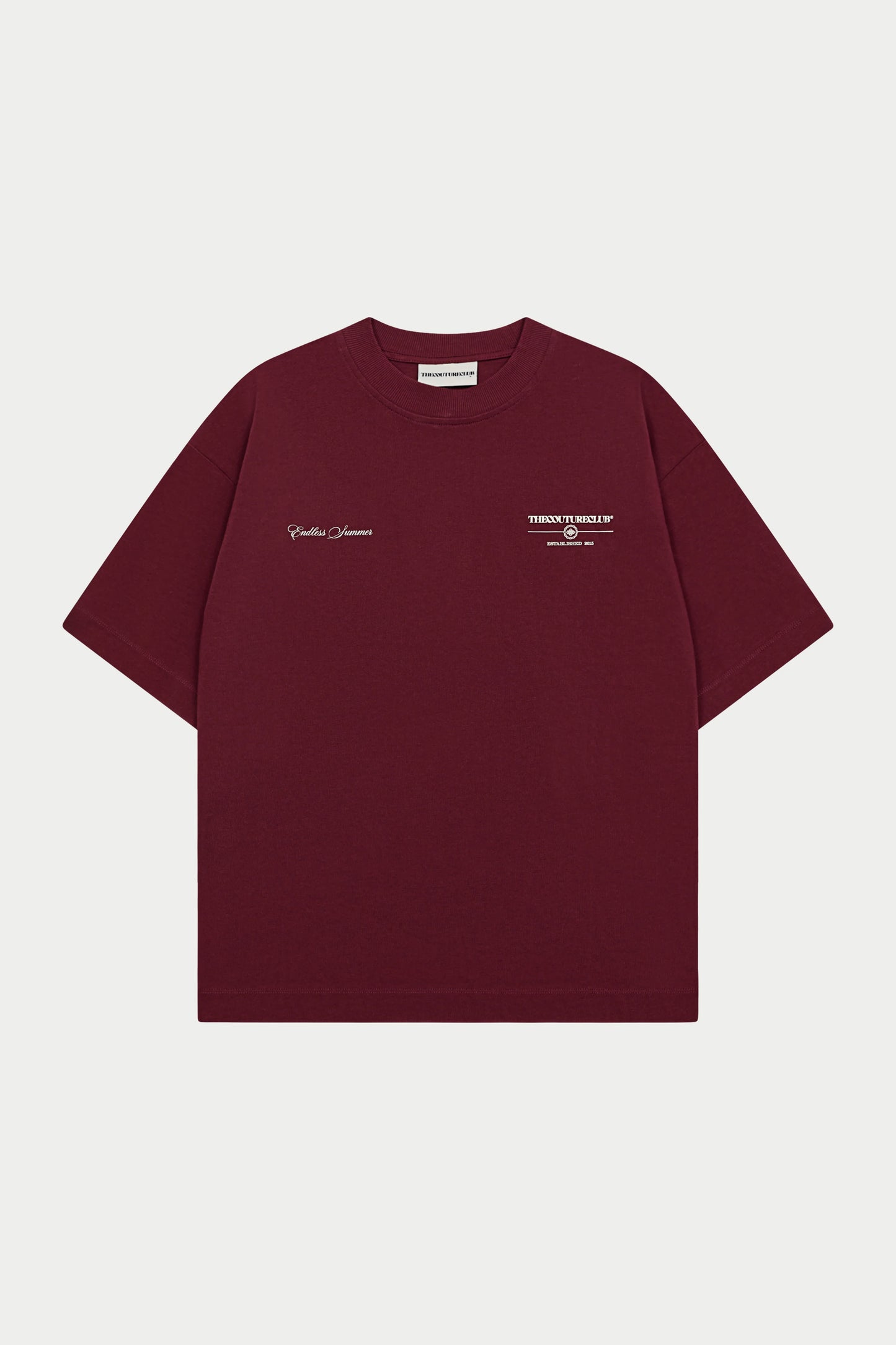 ENDLESS SUMMER GRAPHIC T-SHIRT BURGUNDY
