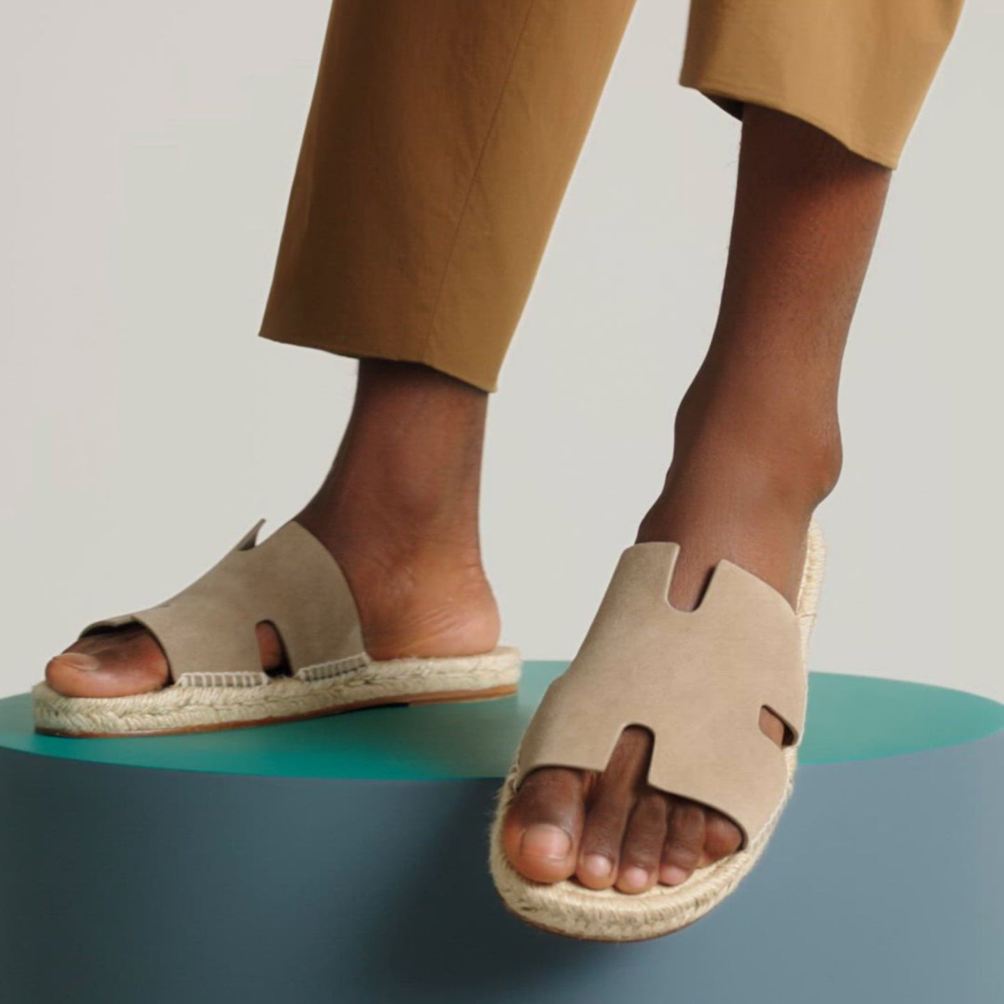 HERMES Antigua espadrille