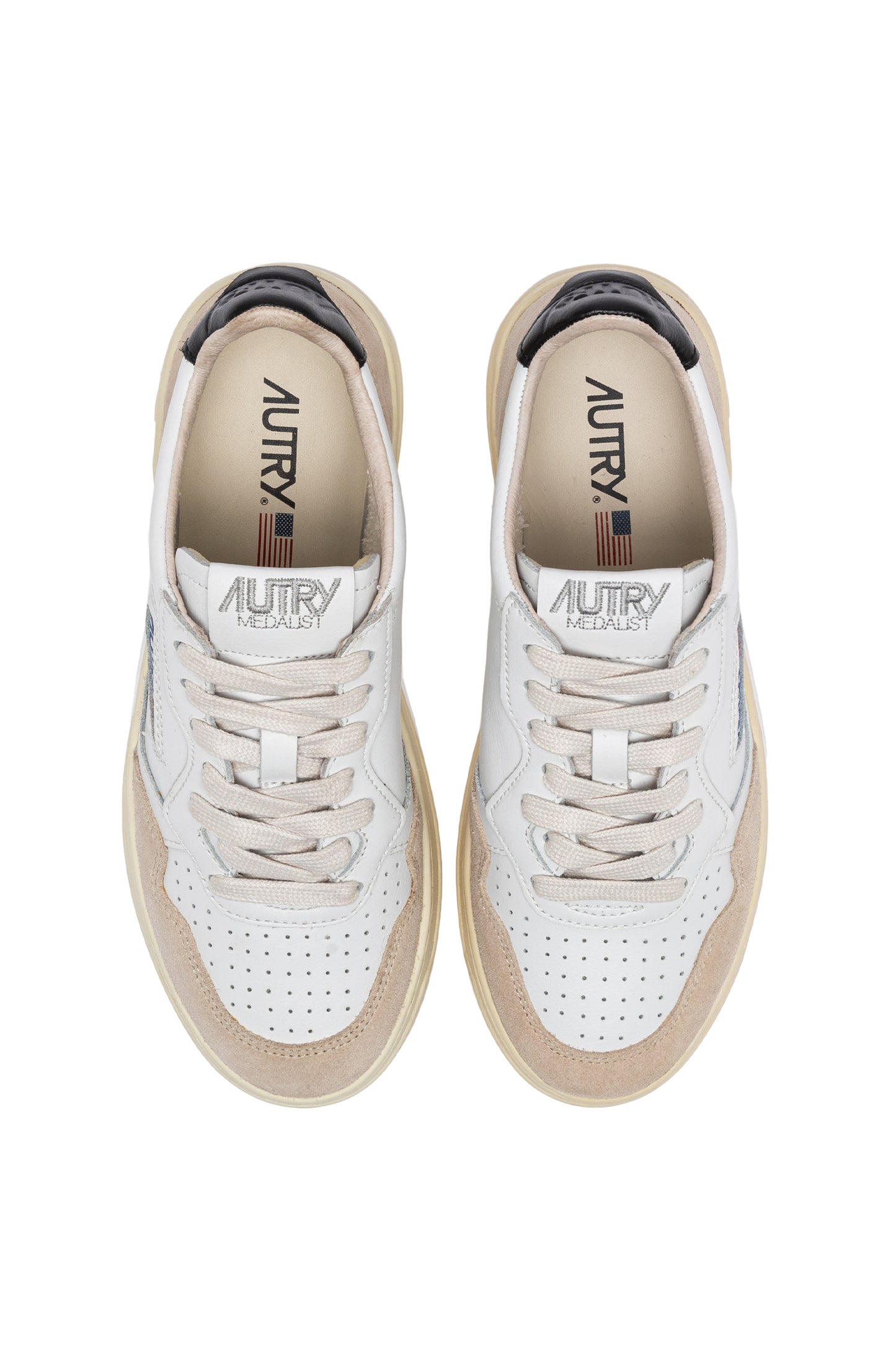 AUTRY MEDALIST LOW WHITE