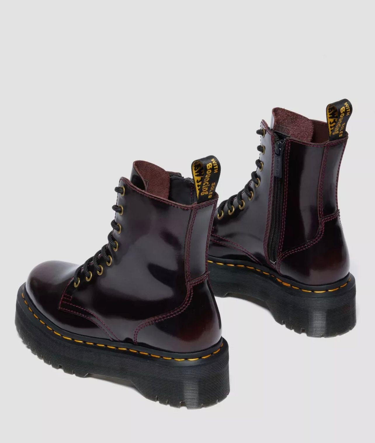 DR MARTENS JADON CHERRY RED