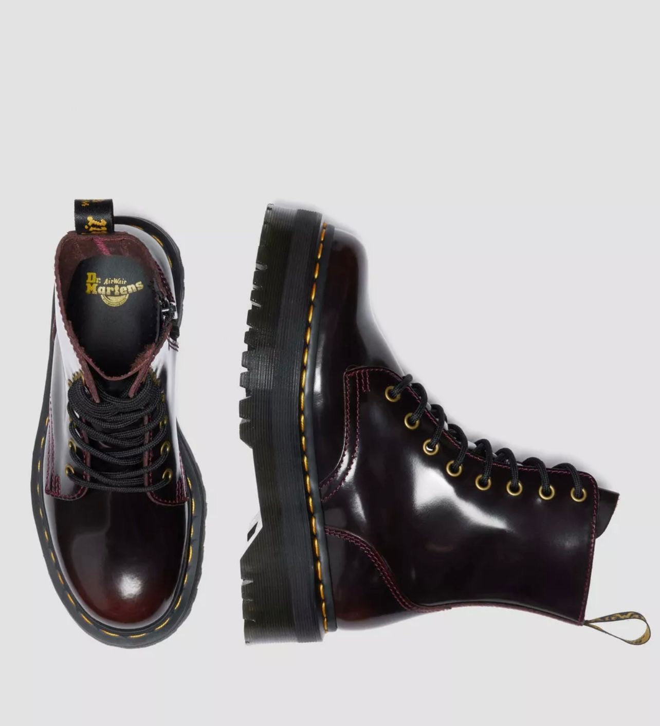 DR MARTENS JADON CHERRY RED