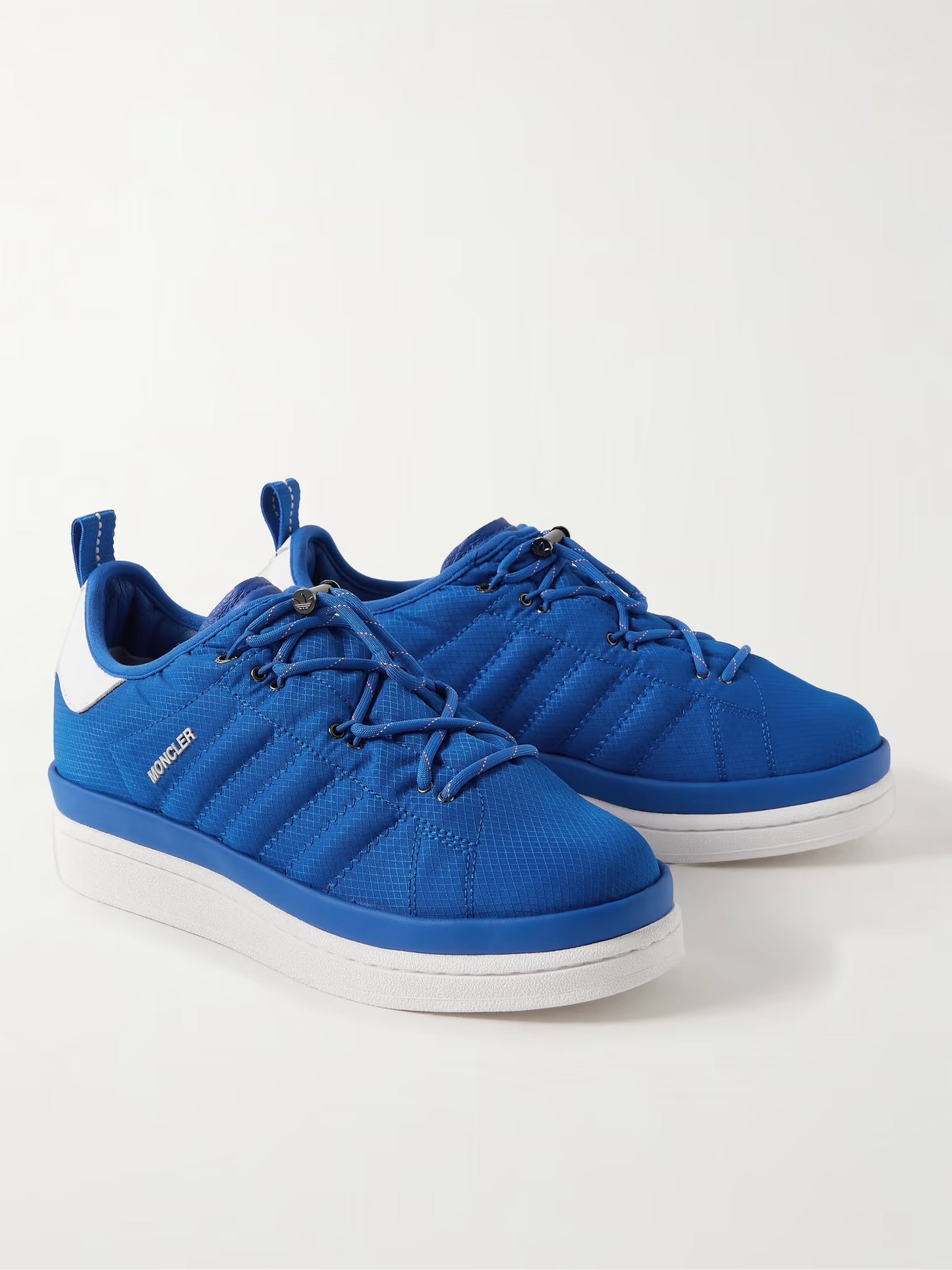 MONCLER GENIUS + adidas Originals Campus Leather-Trimmed Quilted GORE-TEX Sneakers