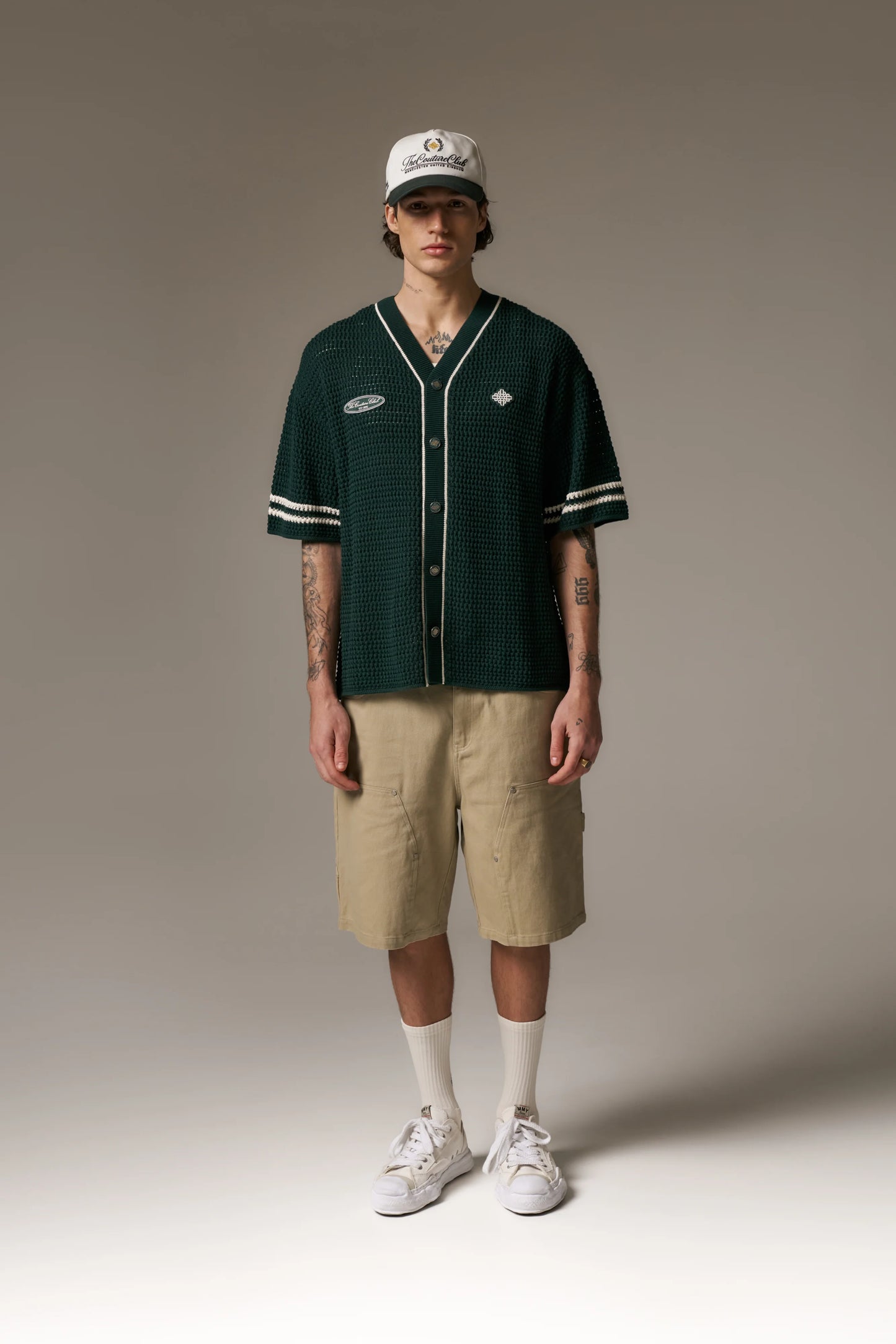 TWILL CARPENTER SHORTS BEIGE