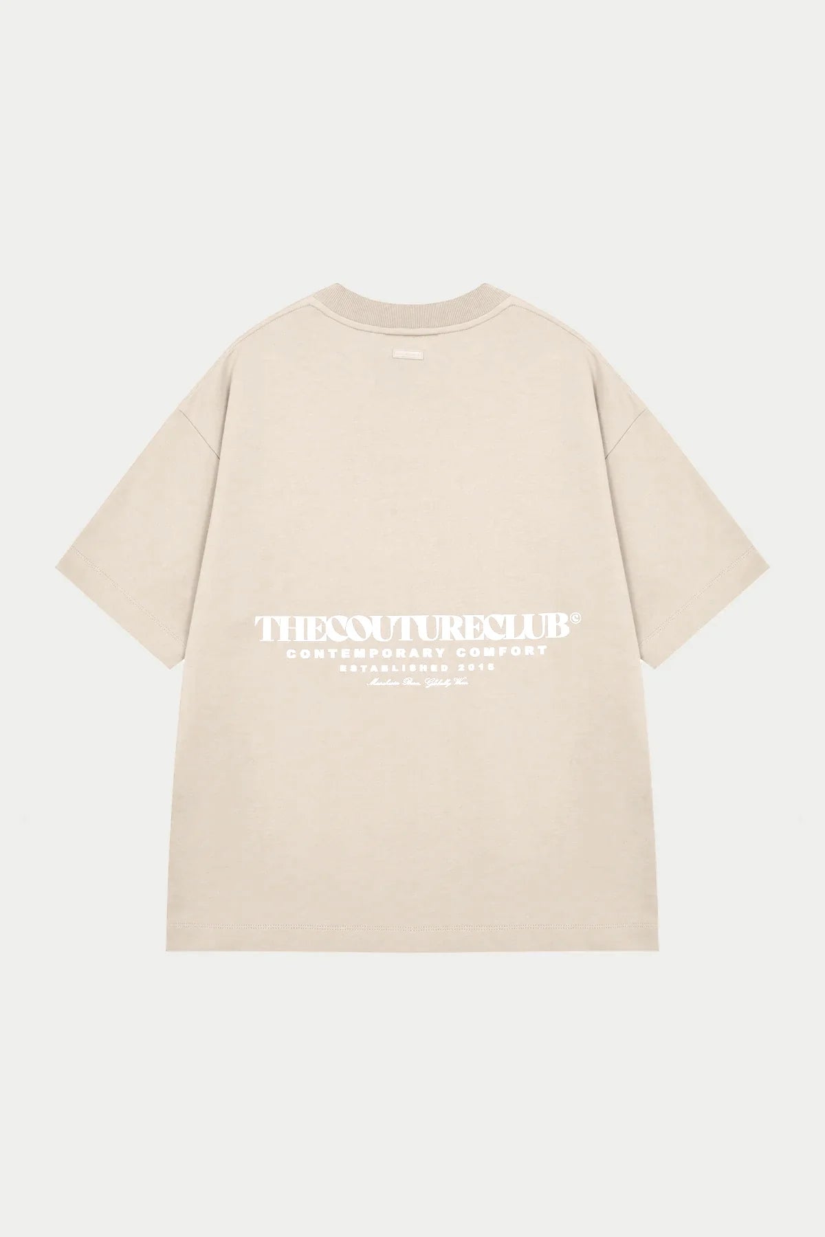 HEAVYWEIGHT COPYRIGHT T-SHIRT BEIGE