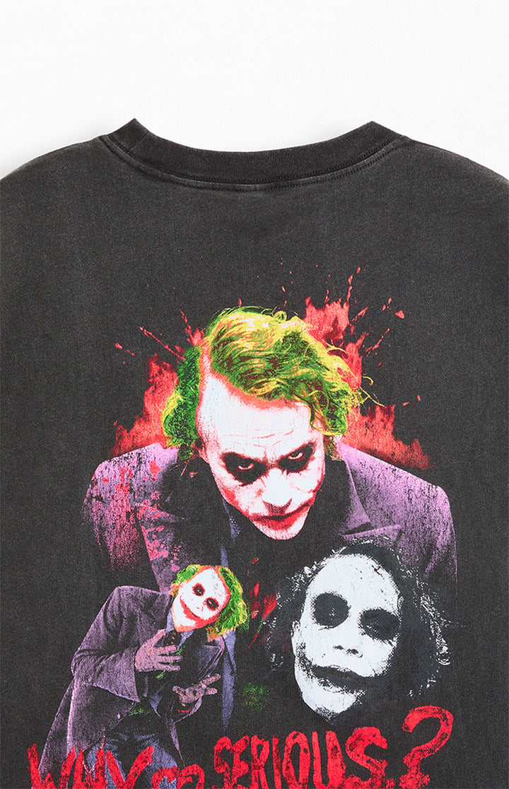 Joker All The Fun T-Shirt - Washed Black
