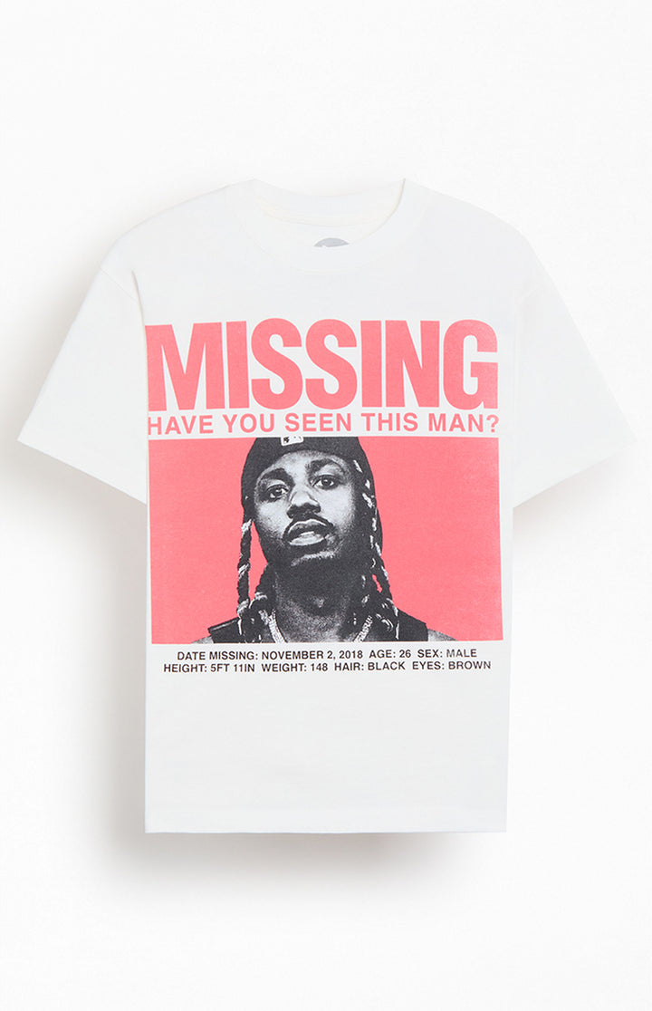 Metro Boomin Missing T-Shirt - White