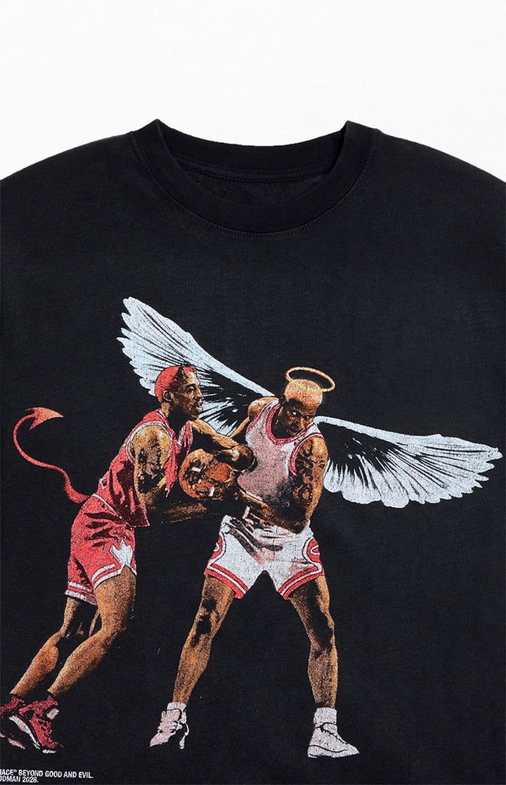 Good vs. Evil T-Shirt - Washed Black