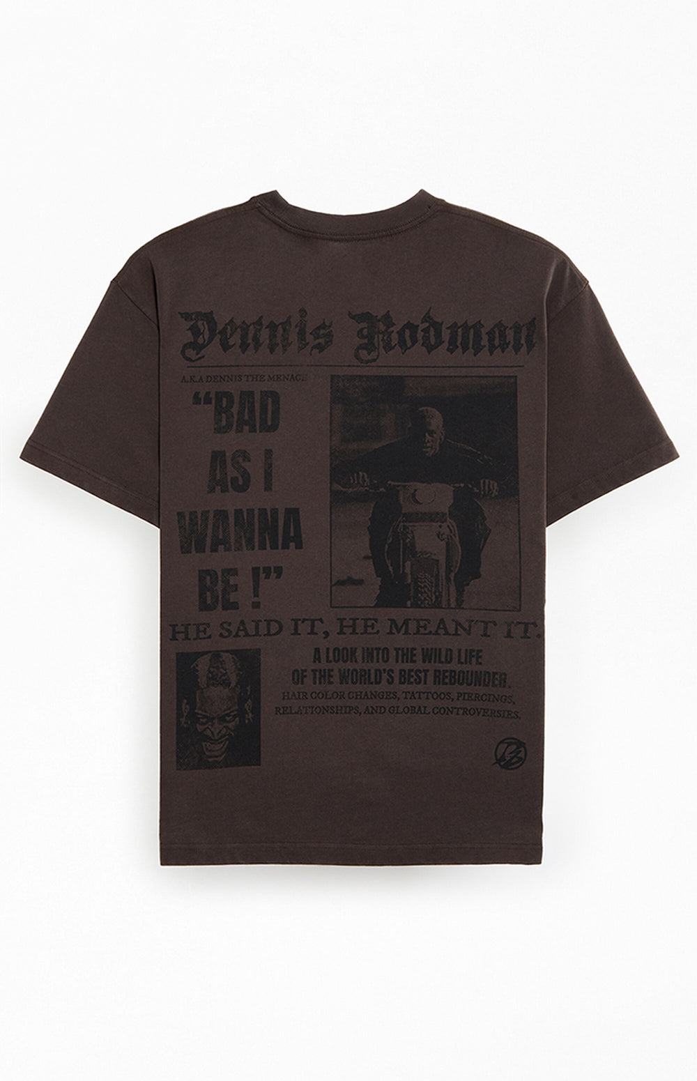 Dennis Headliner T-Shirt - Brown