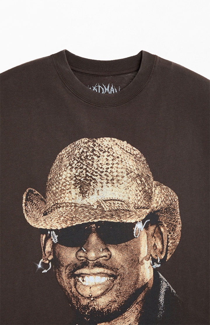 Dennis Headliner T-Shirt - Brown