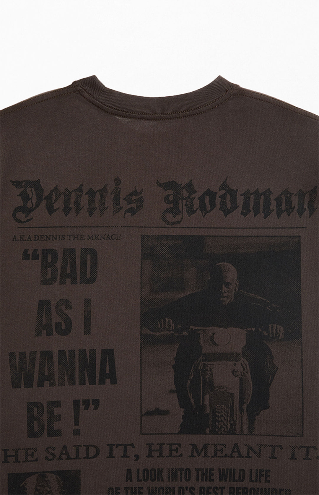 Dennis Headliner T-Shirt - Brown