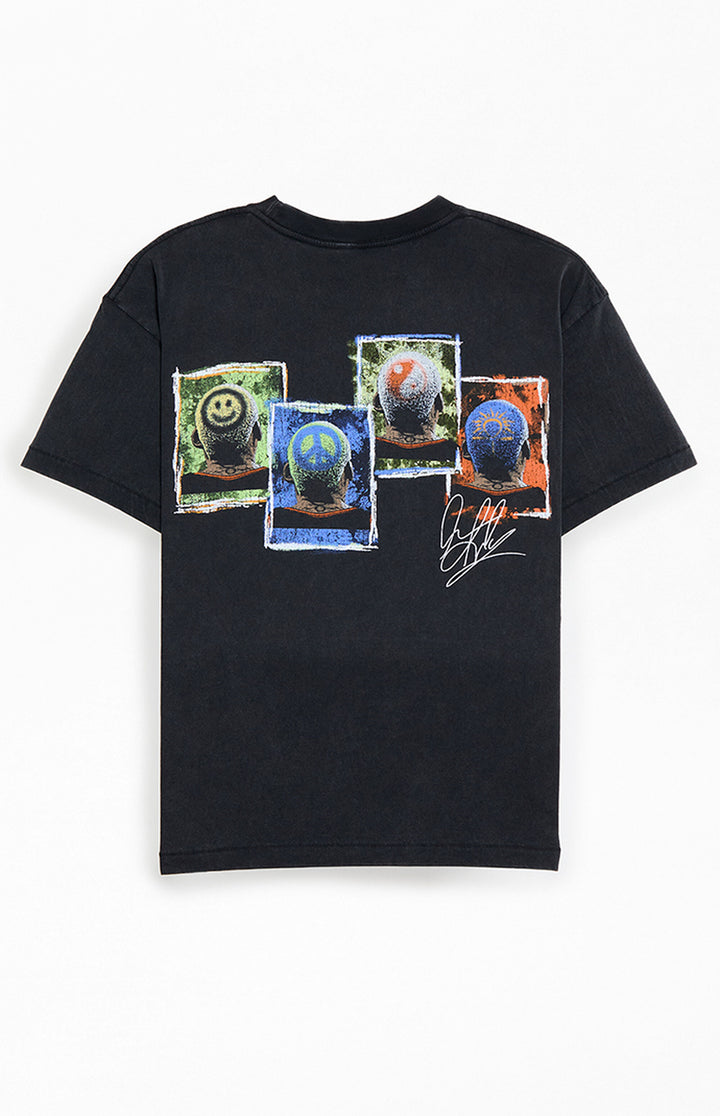 Sign of the Times T-Shirt - Washed Black
