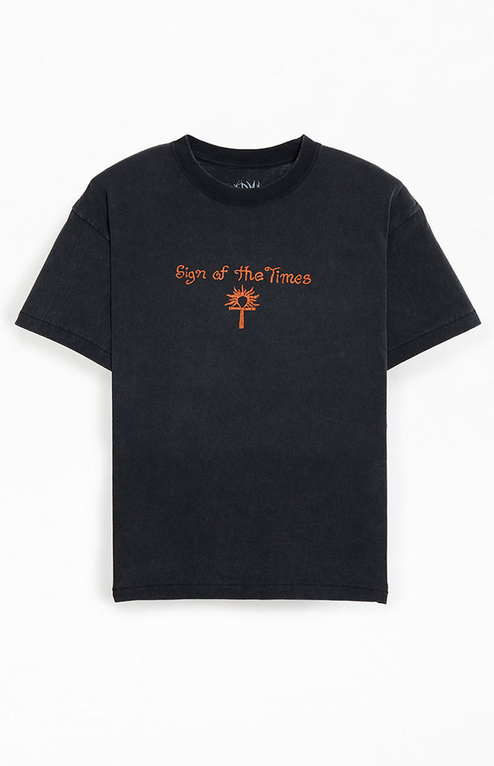 Sign of the Times T-Shirt - Washed Black