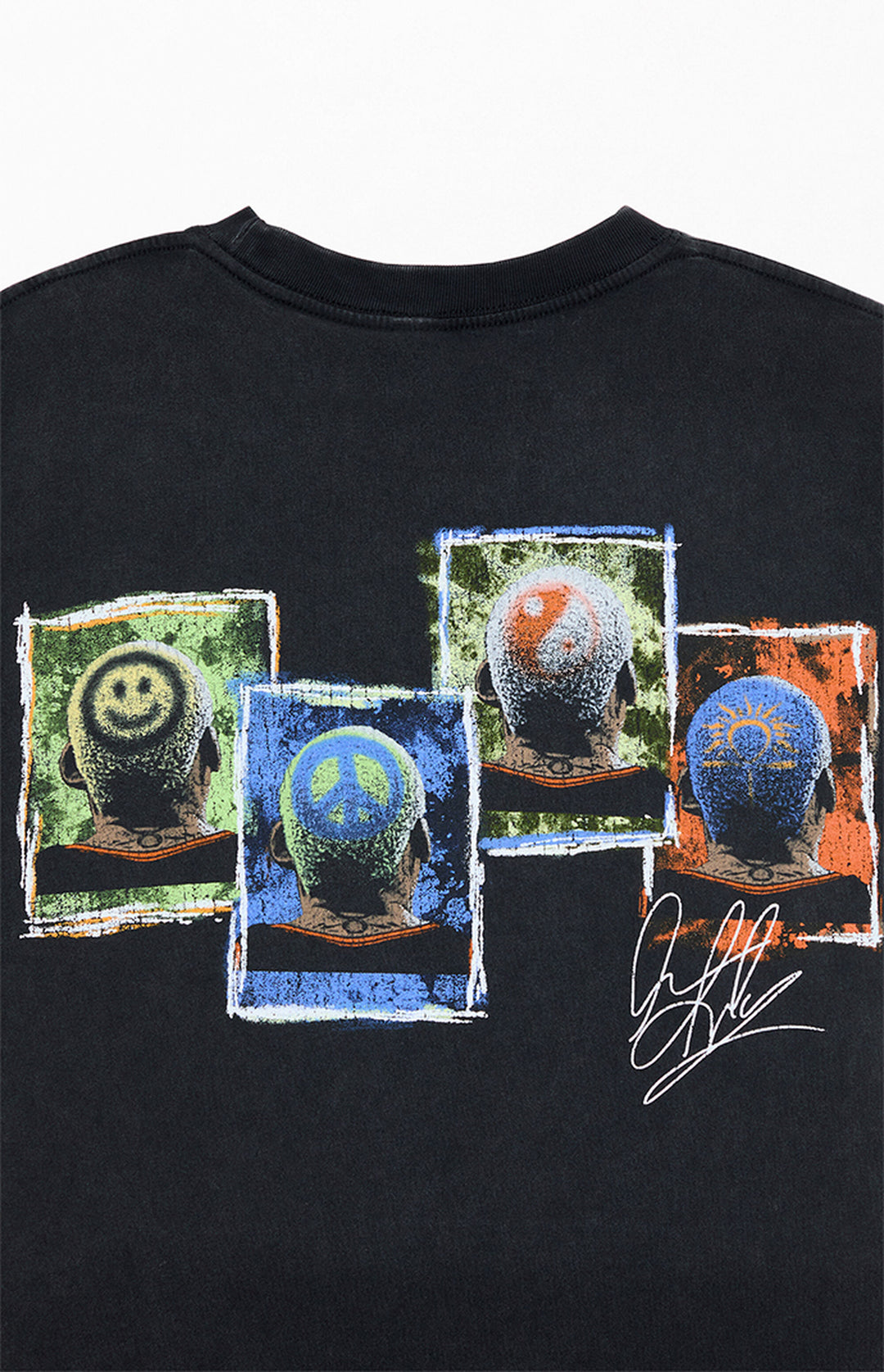 Sign of the Times T-Shirt - Washed Black