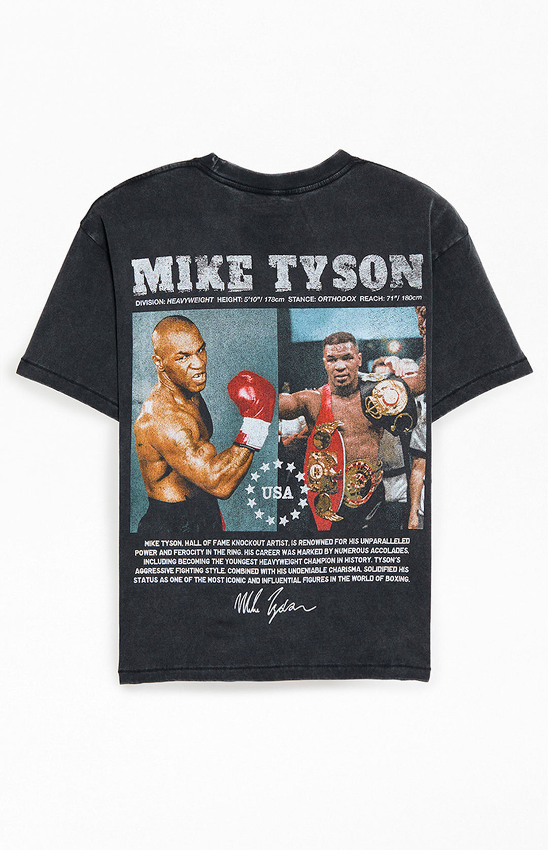 Tyson NYC Champ T-Shirt - Washed Black