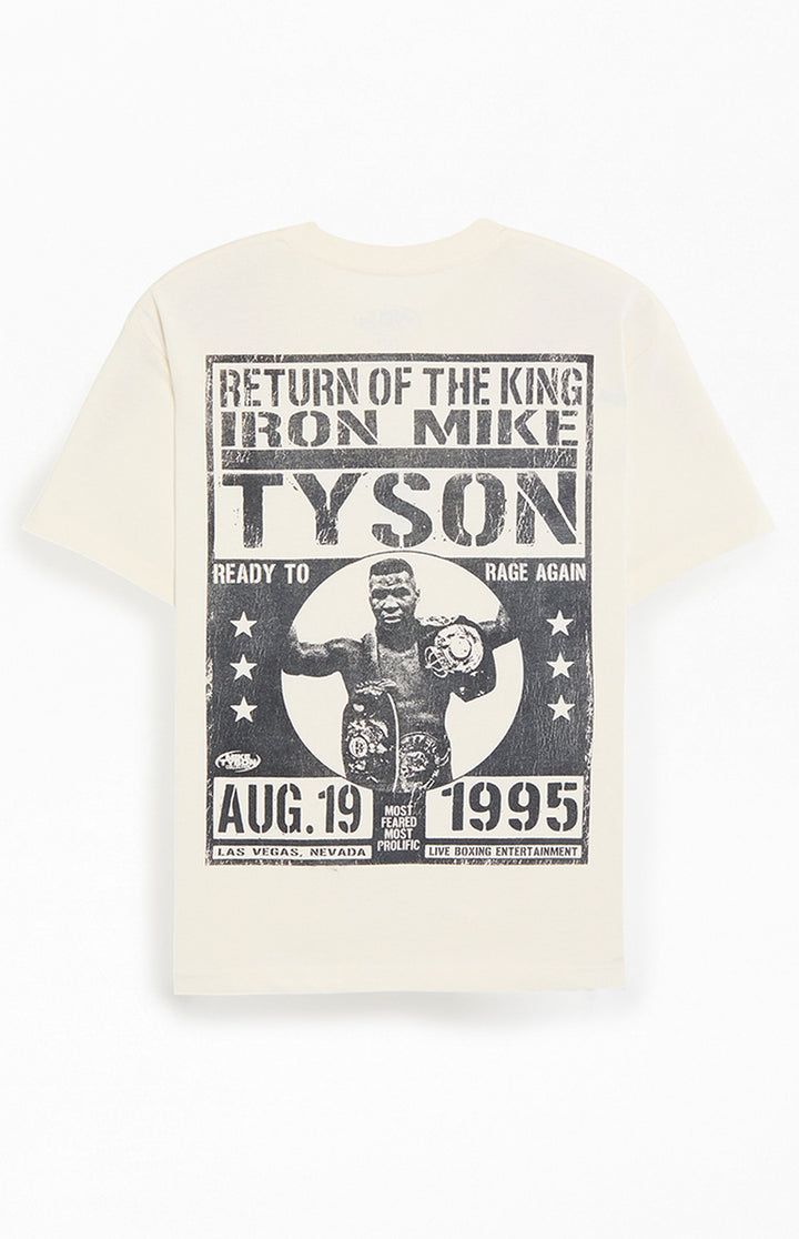 Tyson Aug '95 T-Shirt - Cream