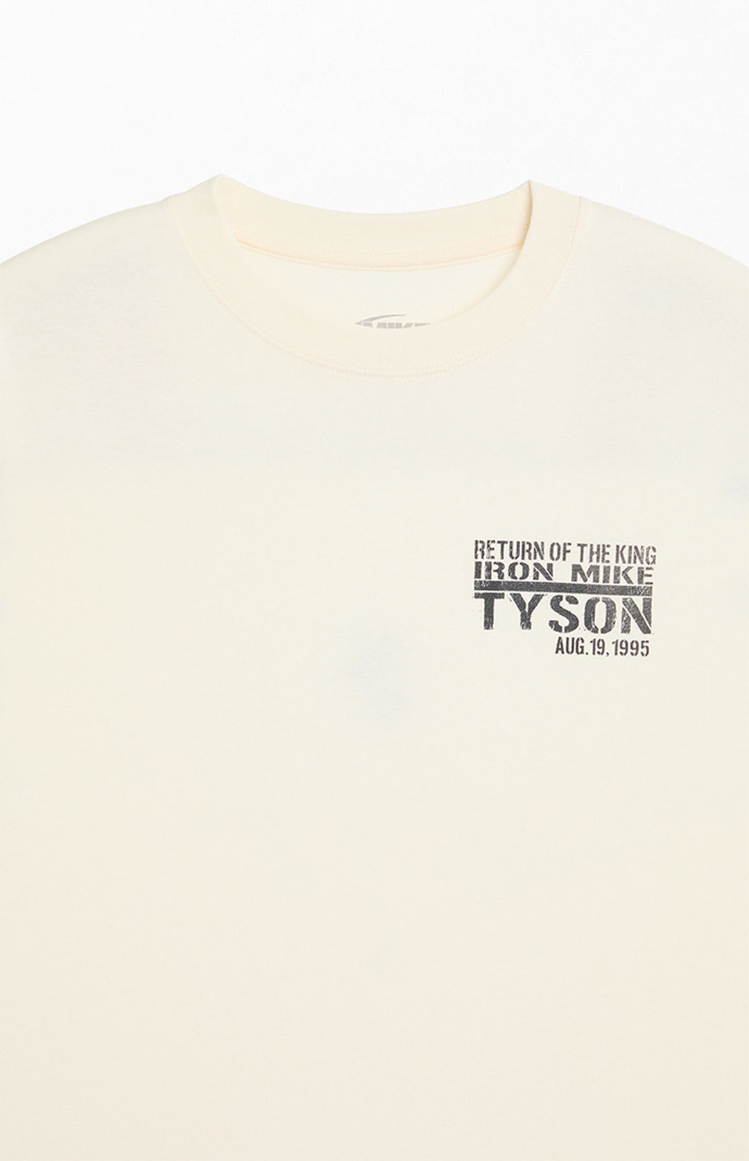 Tyson Aug '95 T-Shirt - Cream