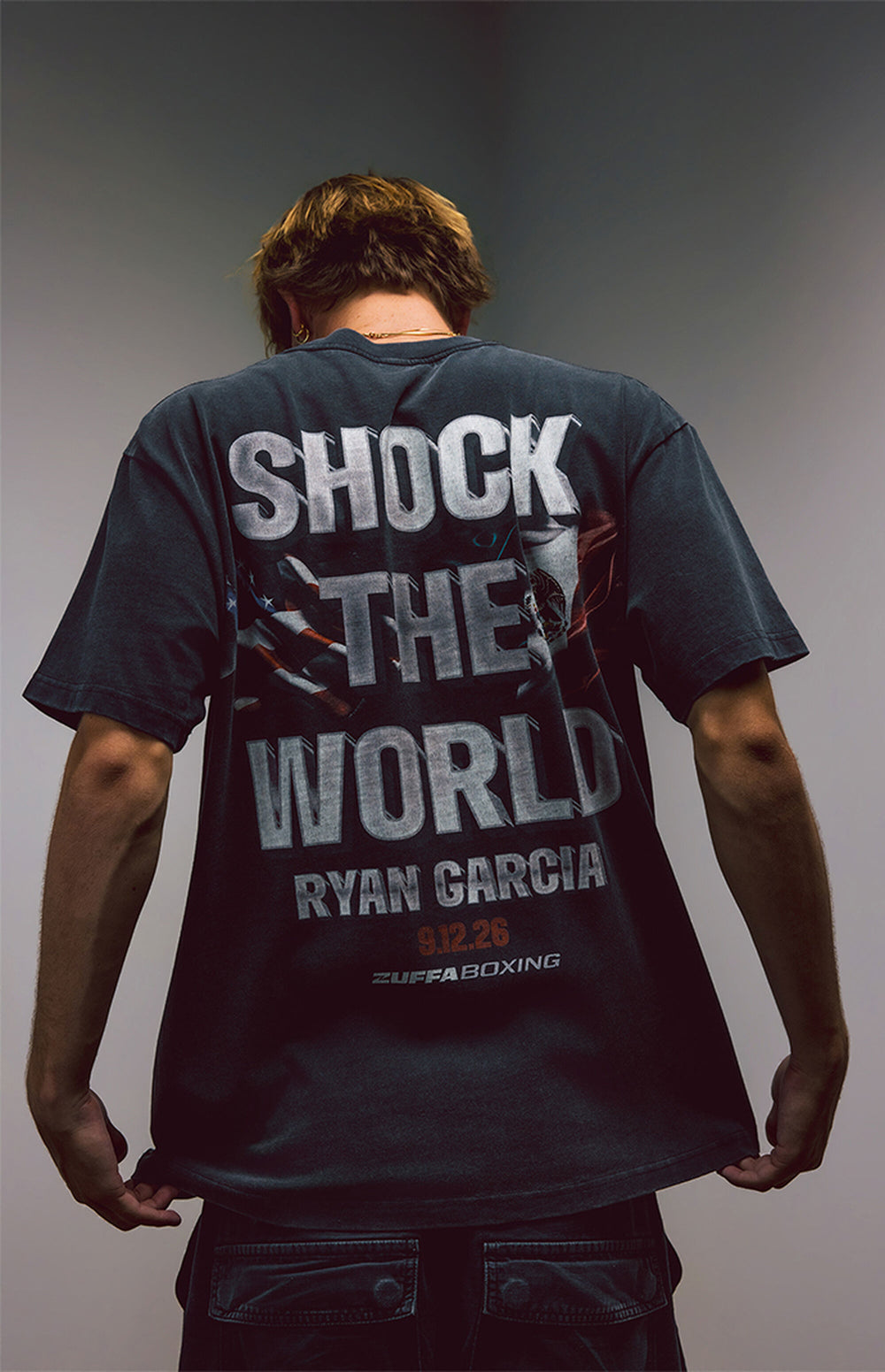 Zuffa Boxing Ryan Garcia T-Shirt - Washed Black