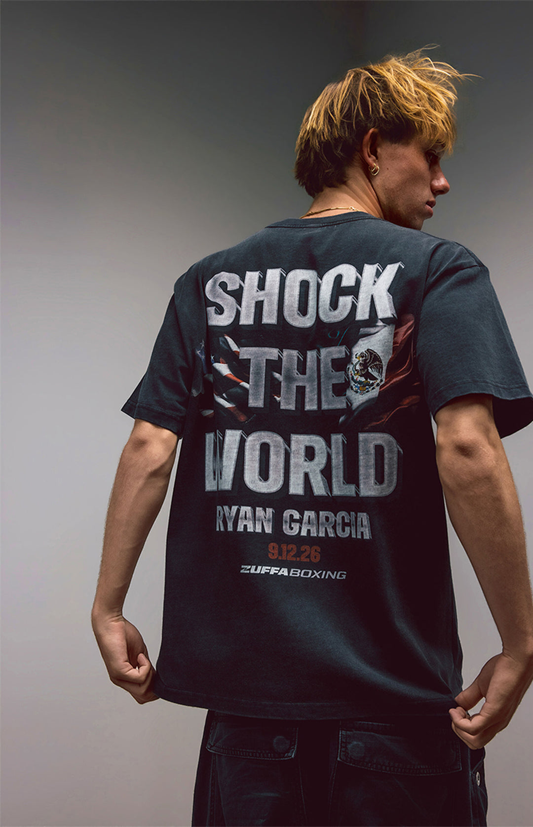 Zuffa Boxing Ryan Garcia T-Shirt - Washed Black