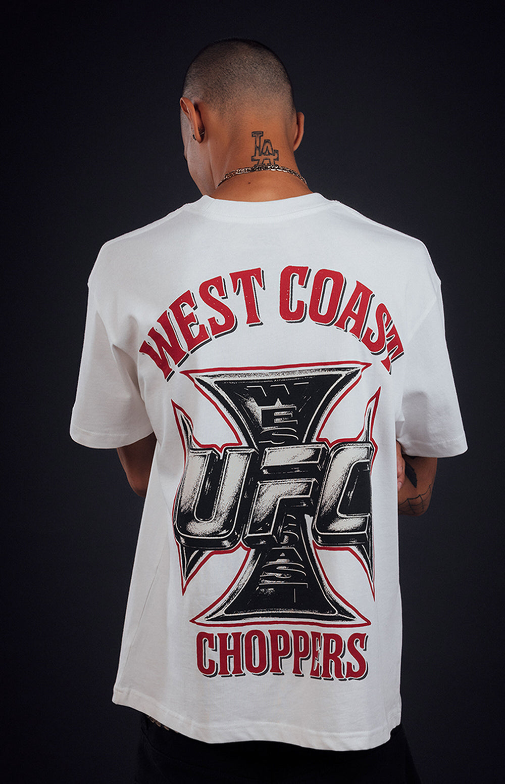 UFC White Core Logo T-Shirt - White