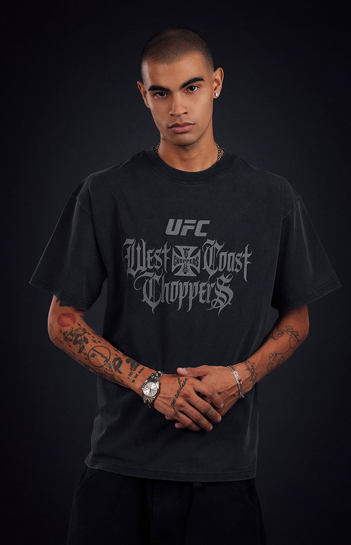 UFC Forged To Fight T-Shirt - Washed Black