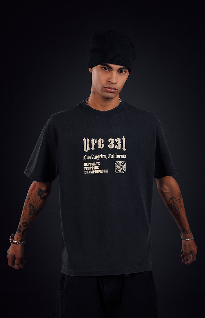 UFC On Site 331 T-Shirt - Washed Black