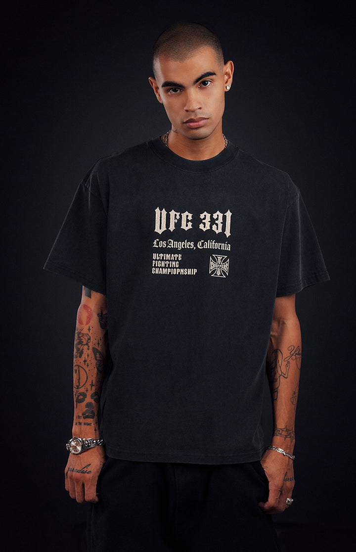 UFC On Site 331 T-Shirt - Washed Black