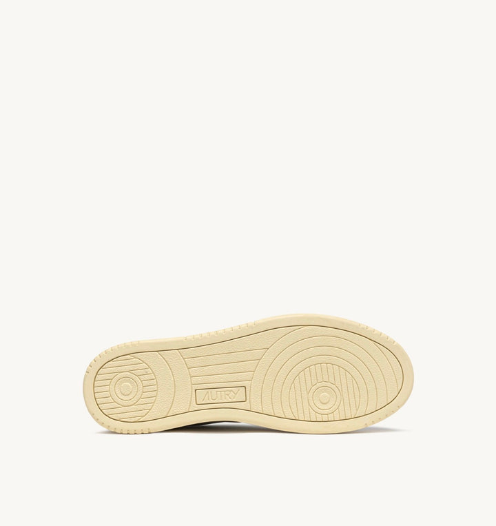 AUTRY SNEAKERS MEDALIST LOW SNEAKERS IN WHITE LEATHER AND TUNDRA SUEDE AULM - FT05
