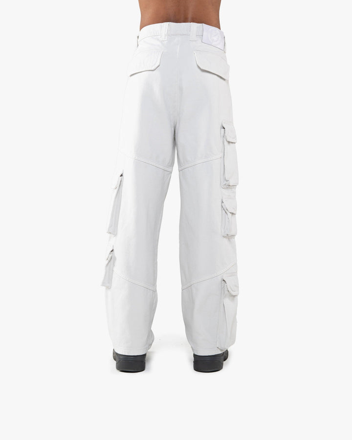 Vicinity ASYMETRICAL CARGOPANTS LIGHT GREY