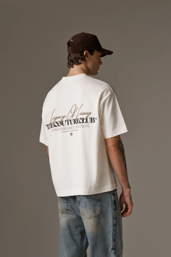LEGACY OF LUXURY T-SHIRT OFF WHITE