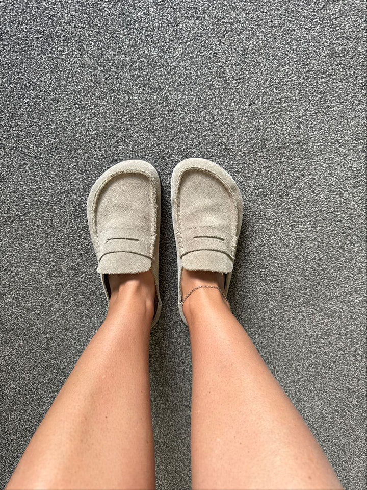 BIRKENSTOCK NAPLES WRAPPED TAUPE