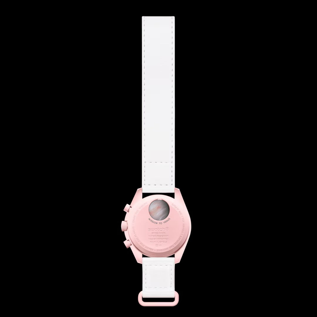 Swatch x Omega Bioceramic Moonswatch Mission to Venus SO33P100 שעון אומגה בשיתוף פעולה עם סווטש